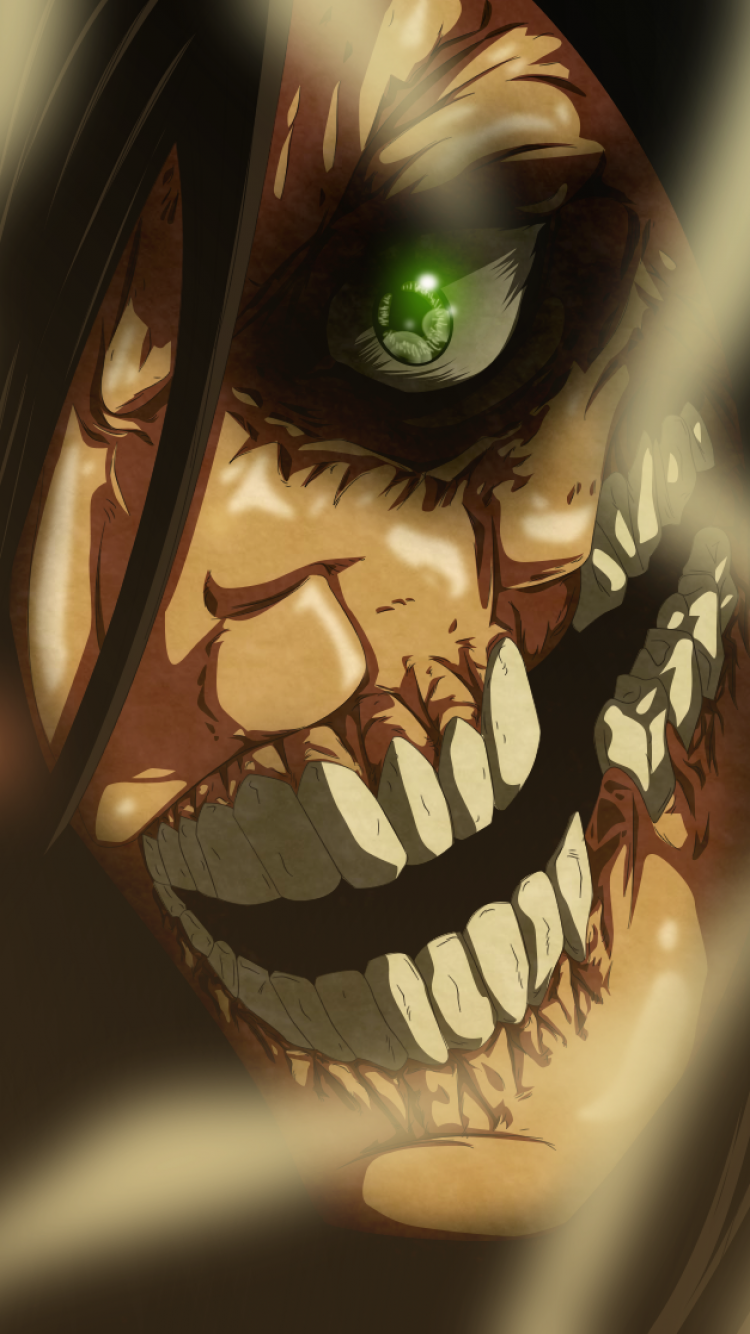Wallpaper / Anime Attack On Titan Phone Wallpaper, Eren Yeager, 750x1334 free download