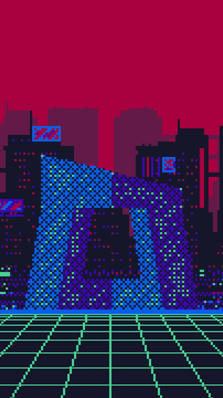 Mobile wallpaper: Artistic, 8 Bit, Pixel Art, 1412594 download the picture for free