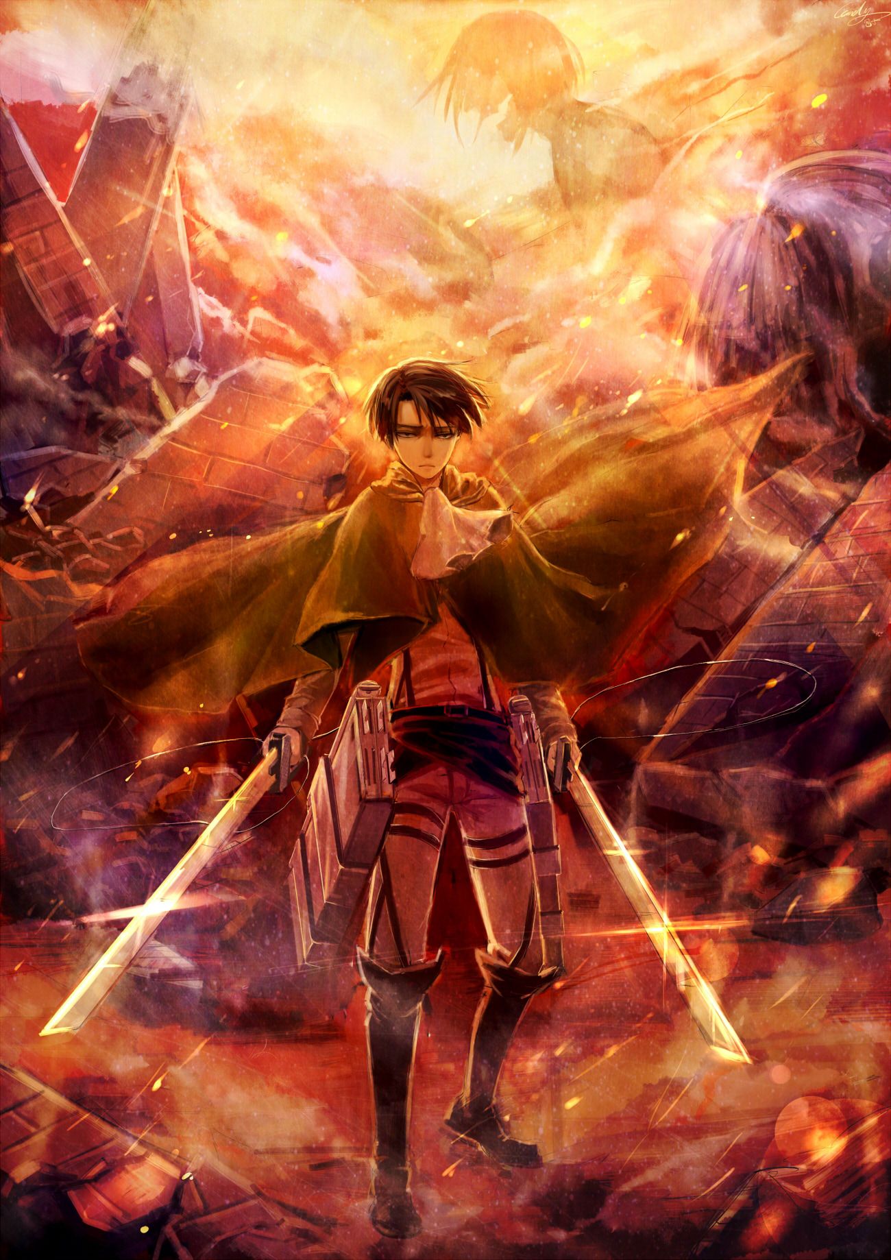 Attack On Titan Mobile Wallpaper Free Attack On Titan Mobile Background