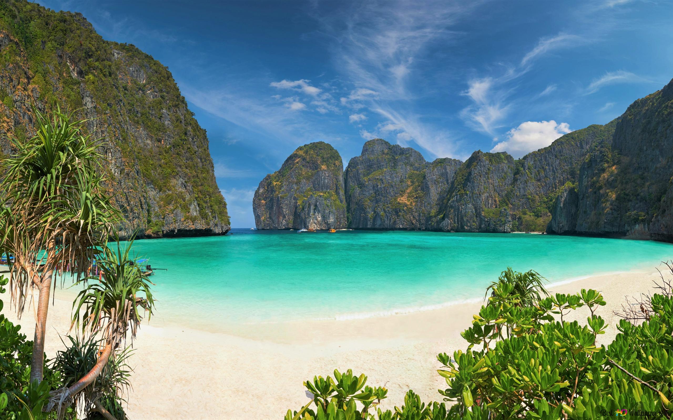 Koh phi phi island 4K wallpaper download