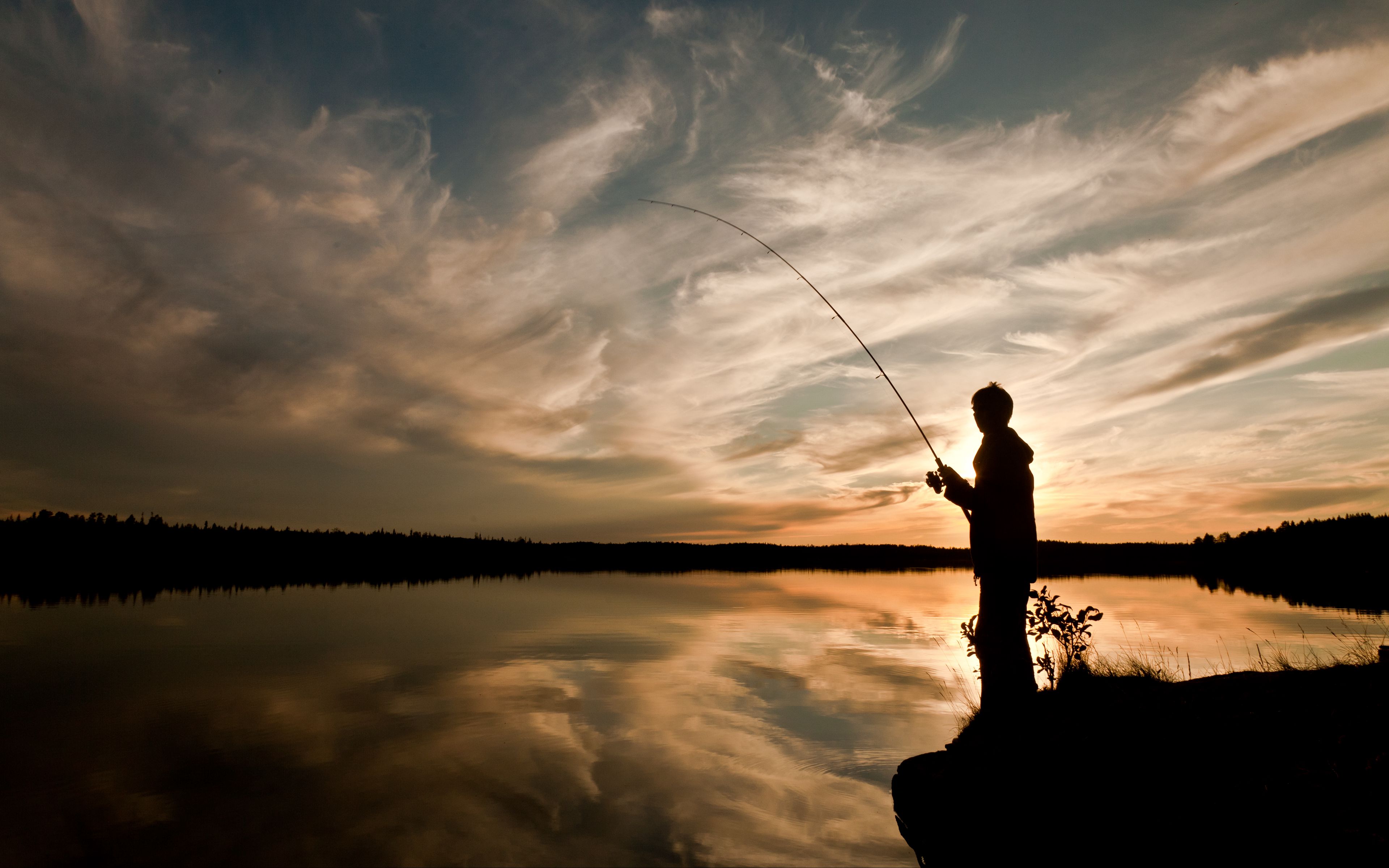 Fishing Pier Ultra HD Desktop Background Wallpaper for 4K UHD TV