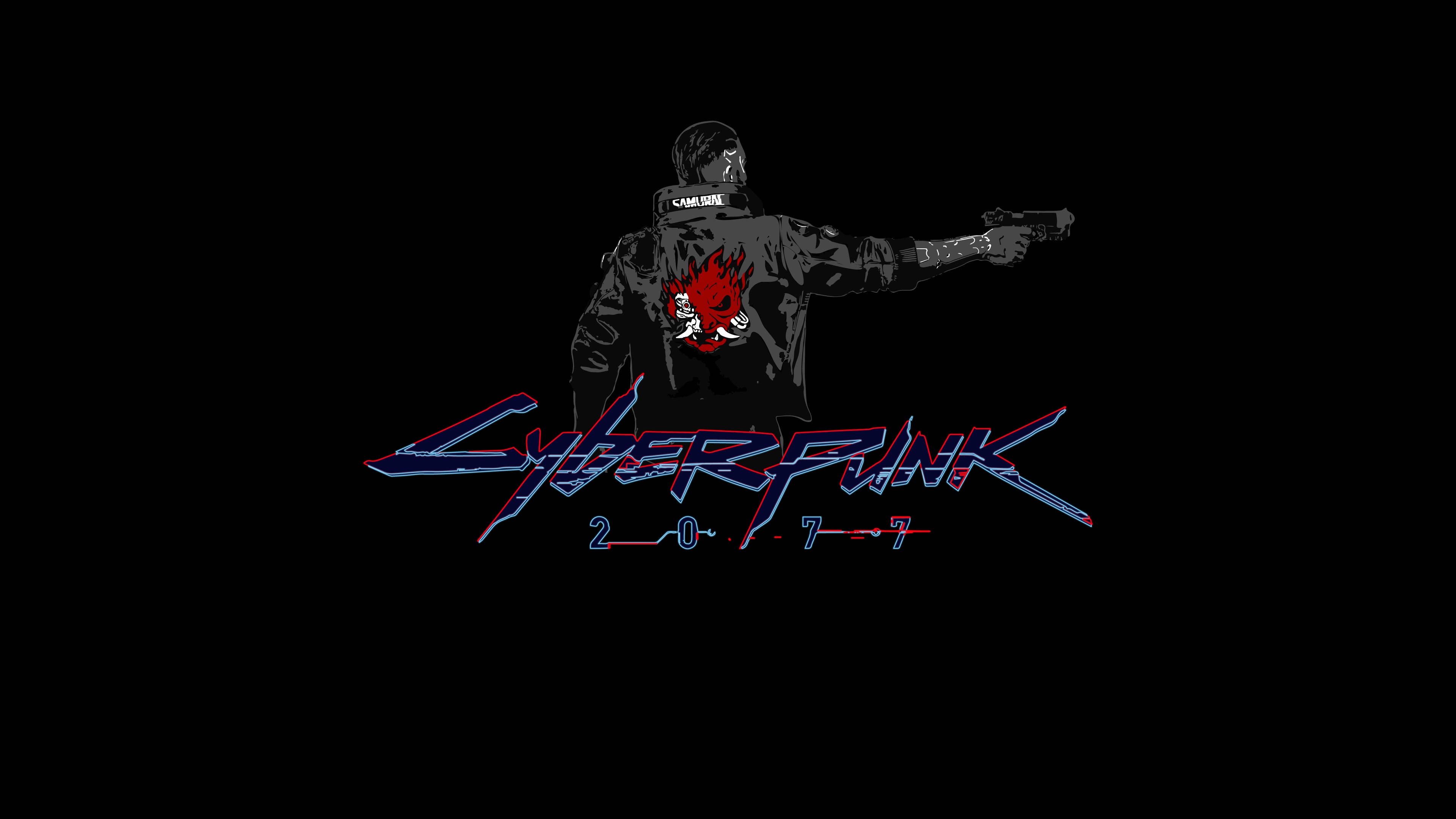Wallpaper 4k Cyberpunk 2077 Minimal Dark 4k Wallpaper
