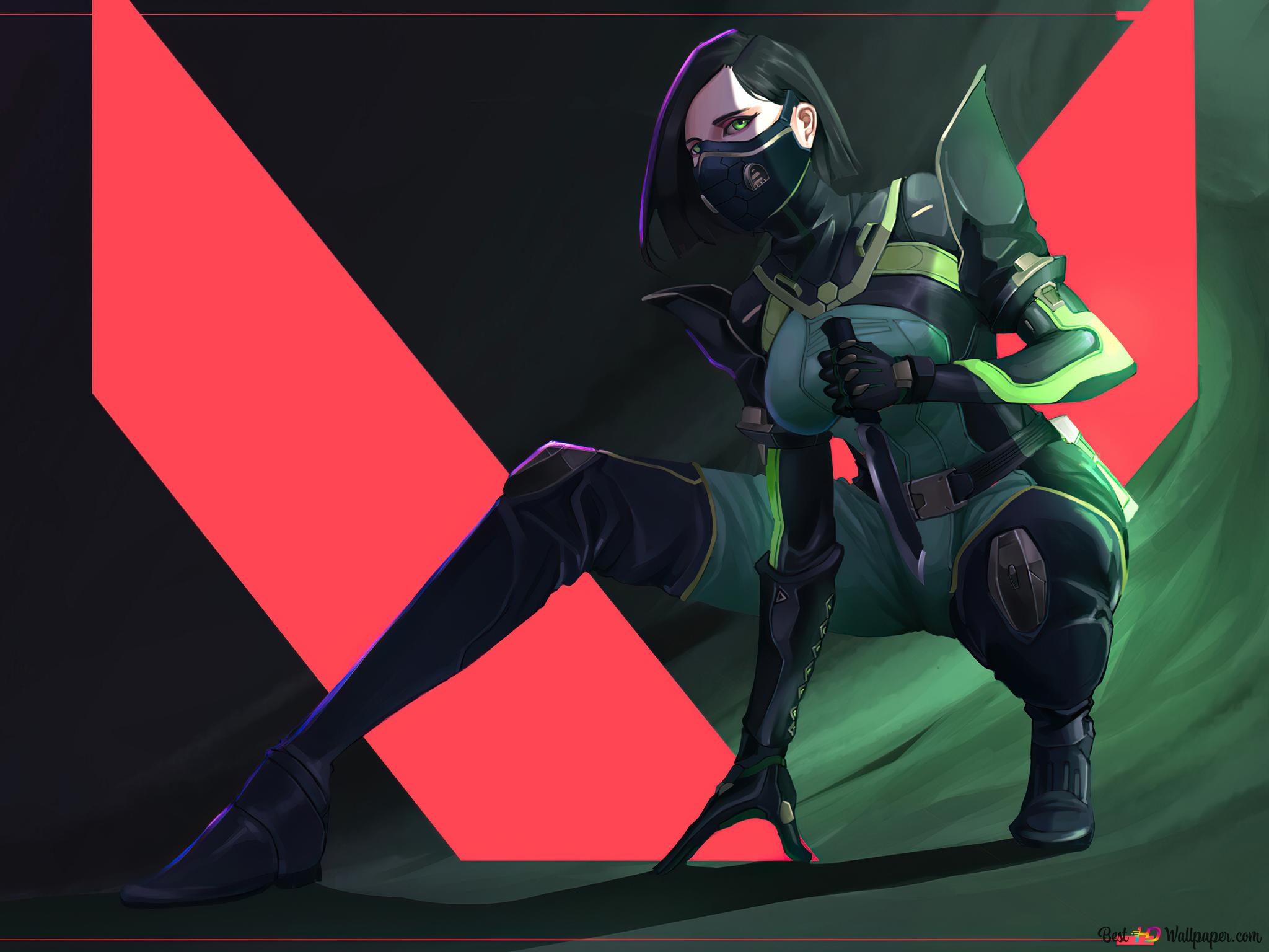 Agent 'Viper', Valorant [Riot Video Game] 4K wallpaper download