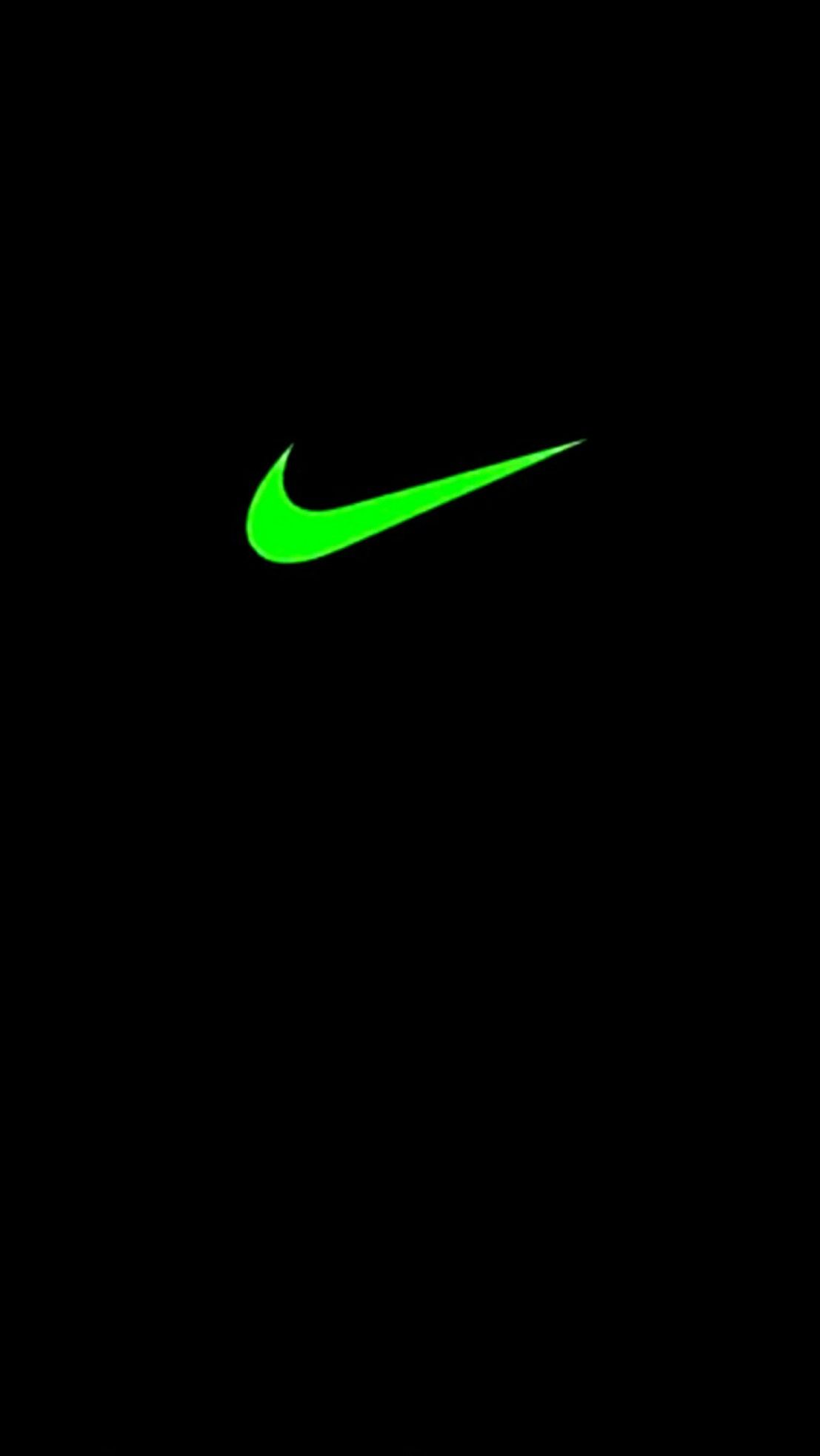 Black Nike iPhone Wallpaper