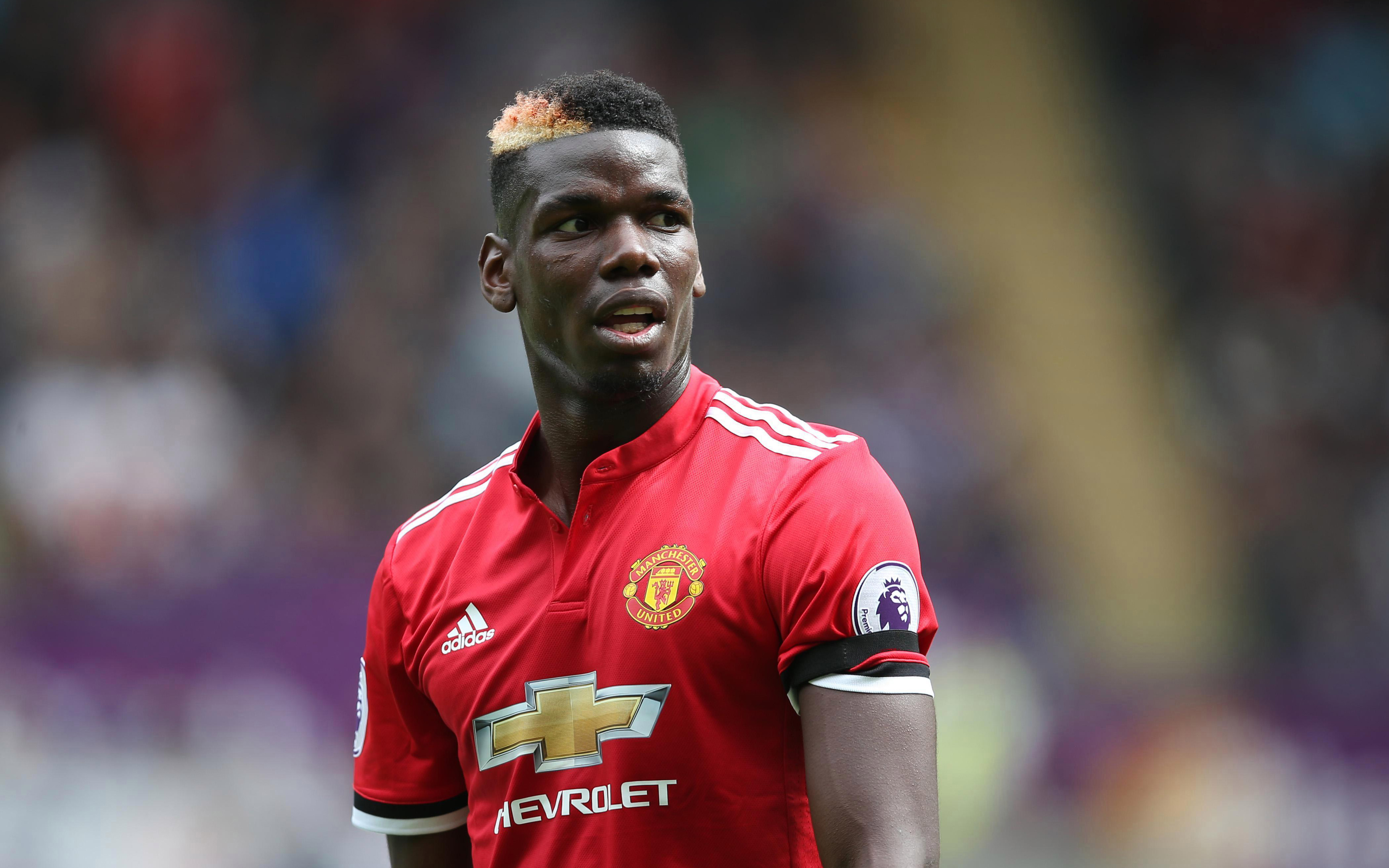 Paul Pogba 4K, Manchester United F.C. Gallery HD Wallpaper