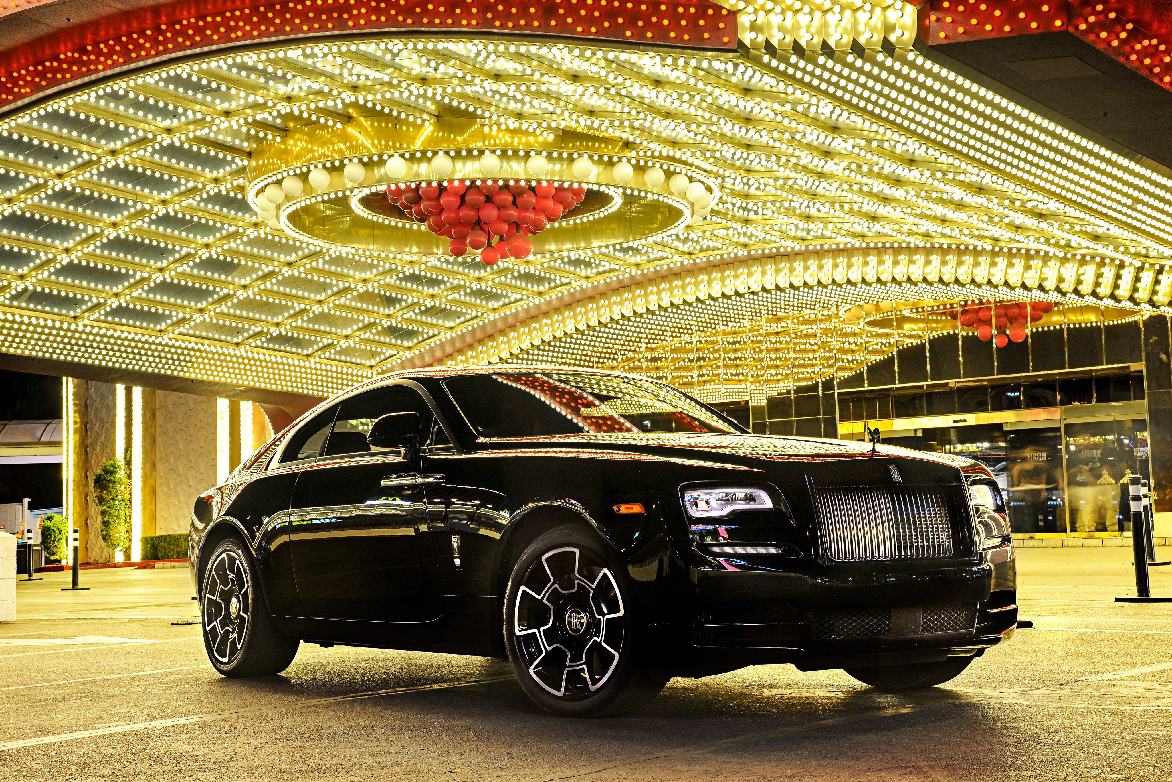 Rolls Royce Wraith Black Badge, Rolls Royce, 4K Gallery HD Wallpaper