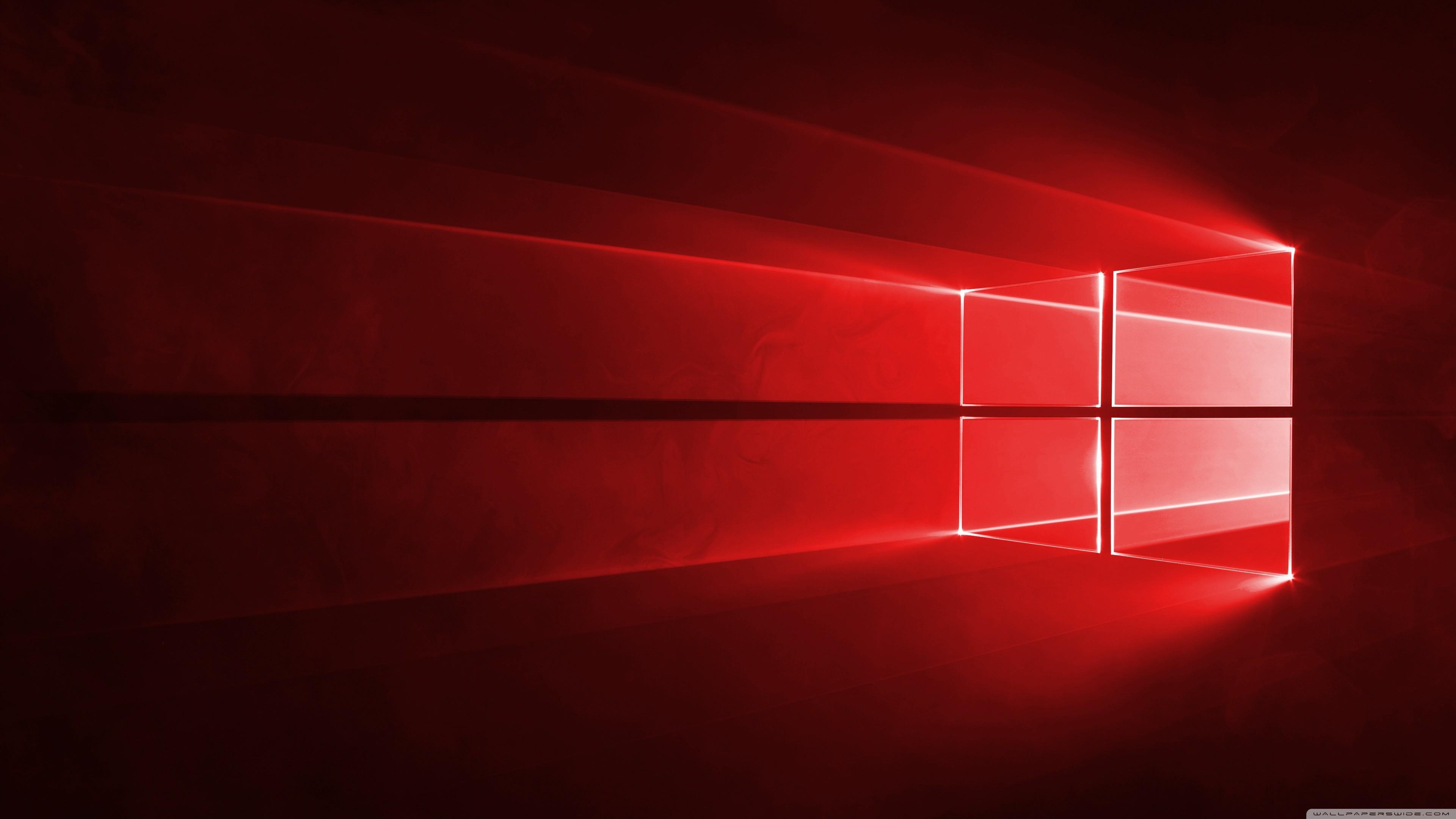 Red Gaming Desktop Wallpaper