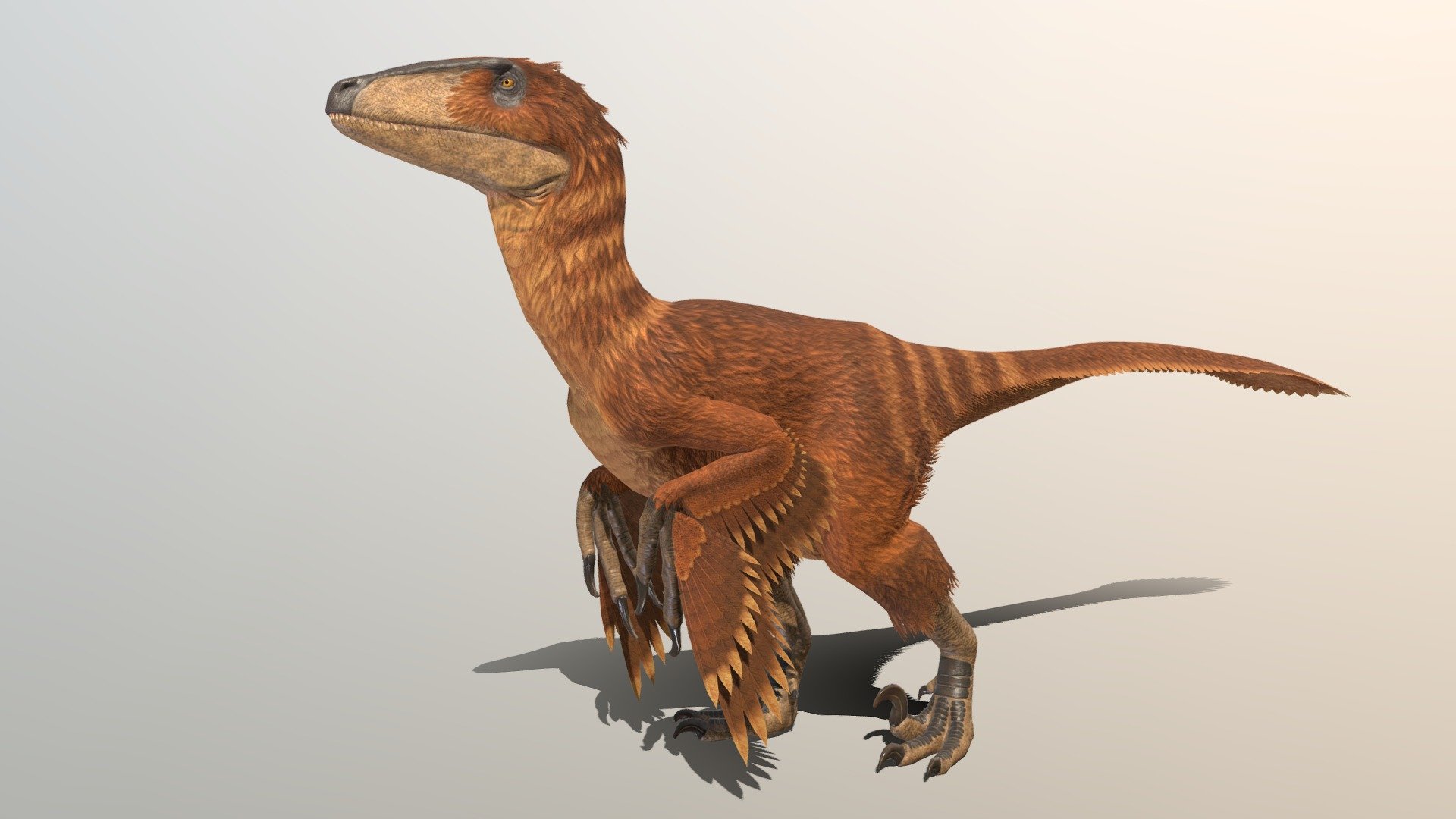 Deinonychus model by pxltiger [ac44460]