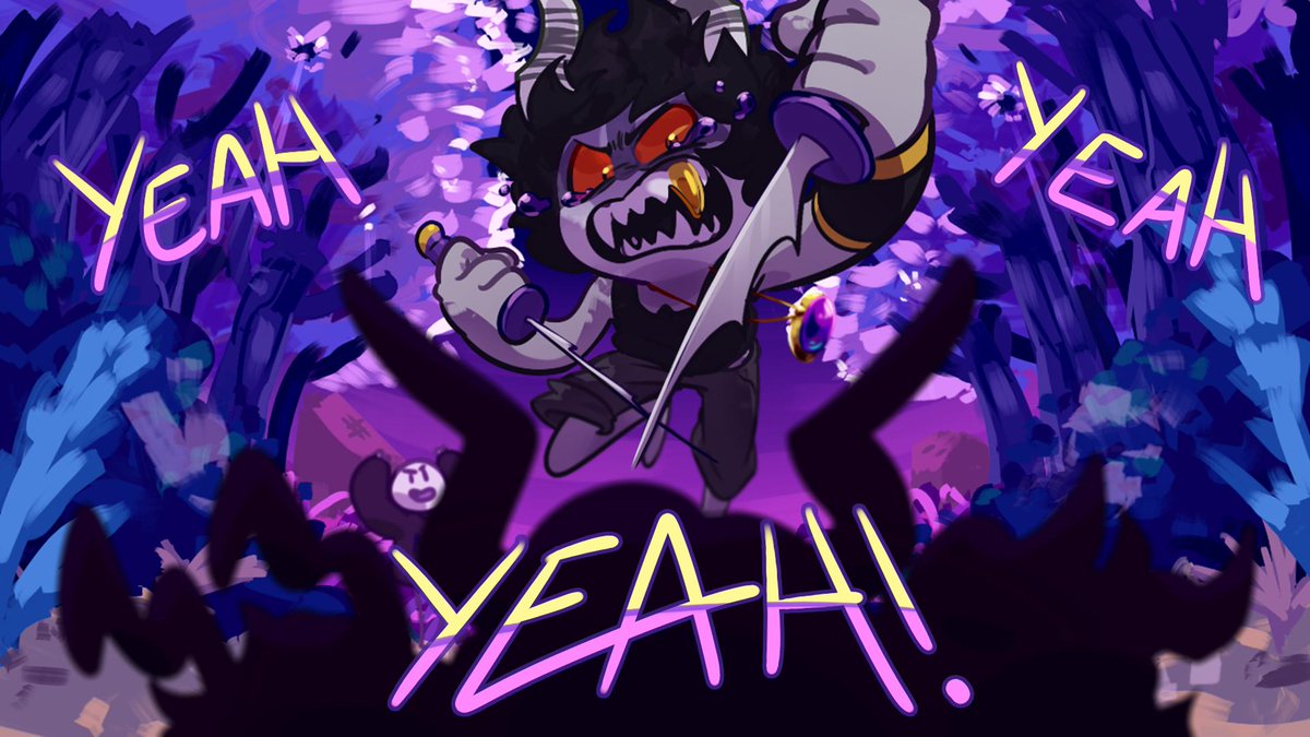 PAM-! part on the #hiveswap #Friendsim lyricstuck✨! had to draw the lil #karakopierot all angry :') Heres the awesome final result: #homestuck #mspareader
