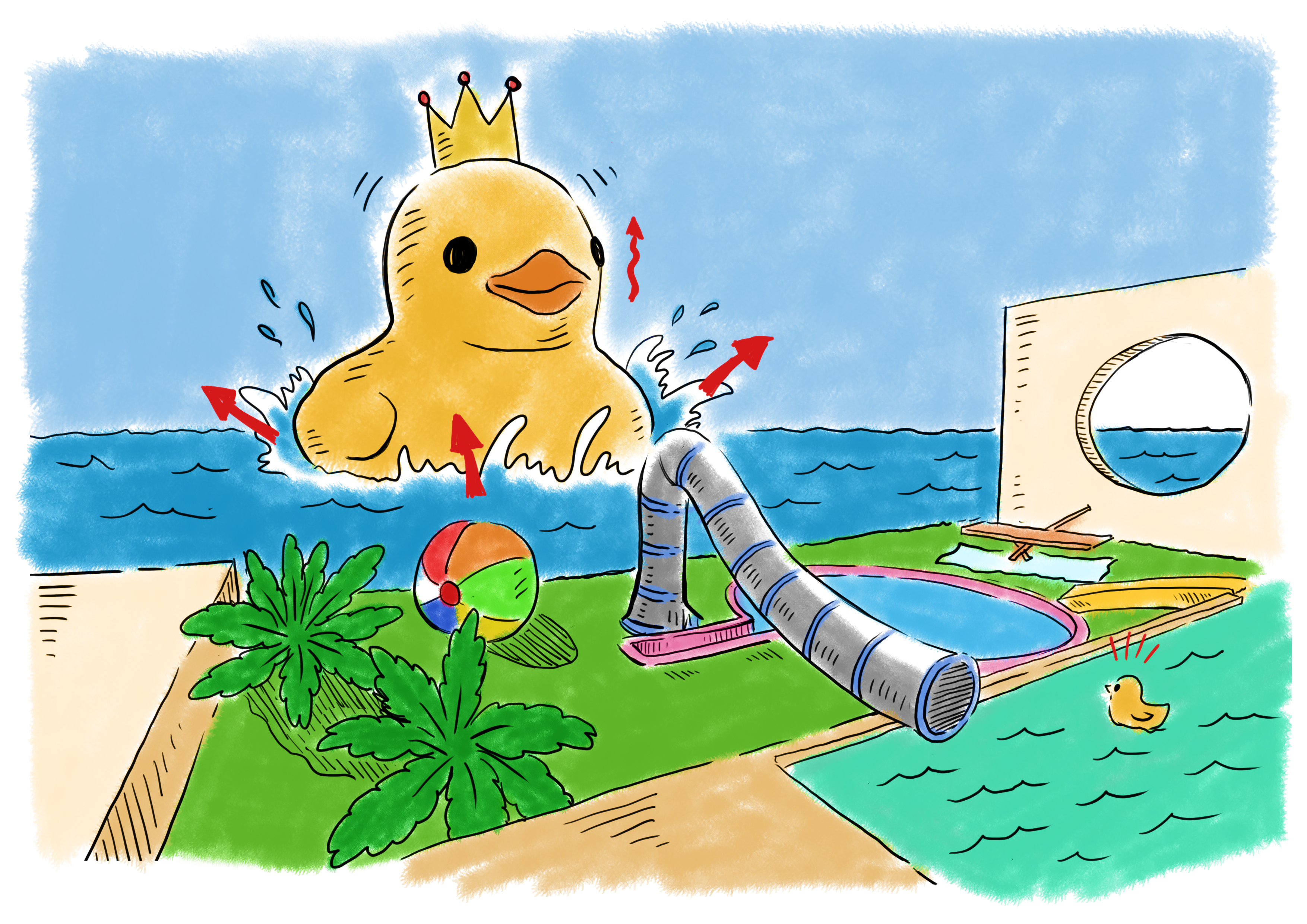 Placid Plastic Duck Simulator HD Wallpaper and Background