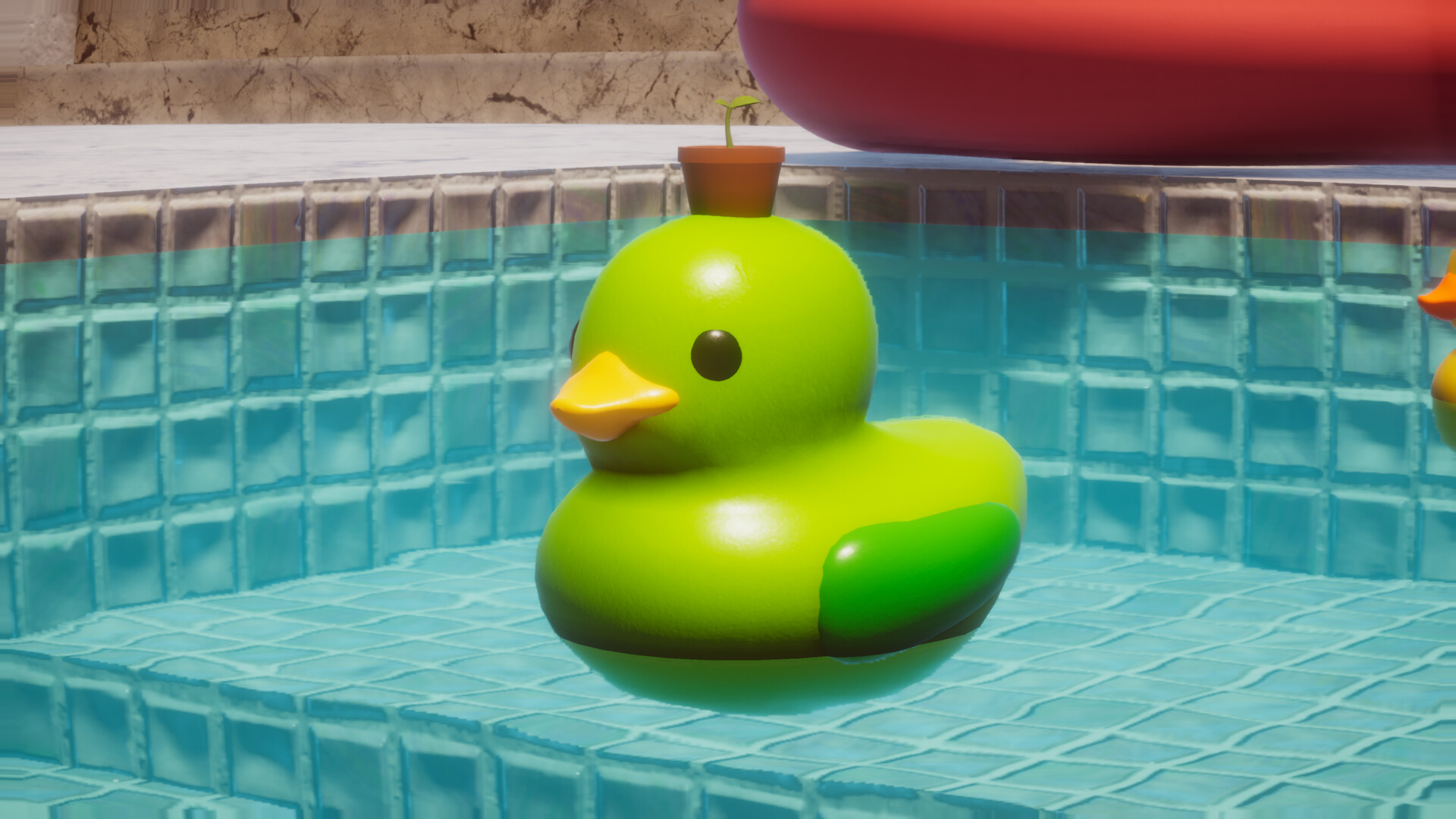 Placid Plastic Duck Simulator, Please on Steam