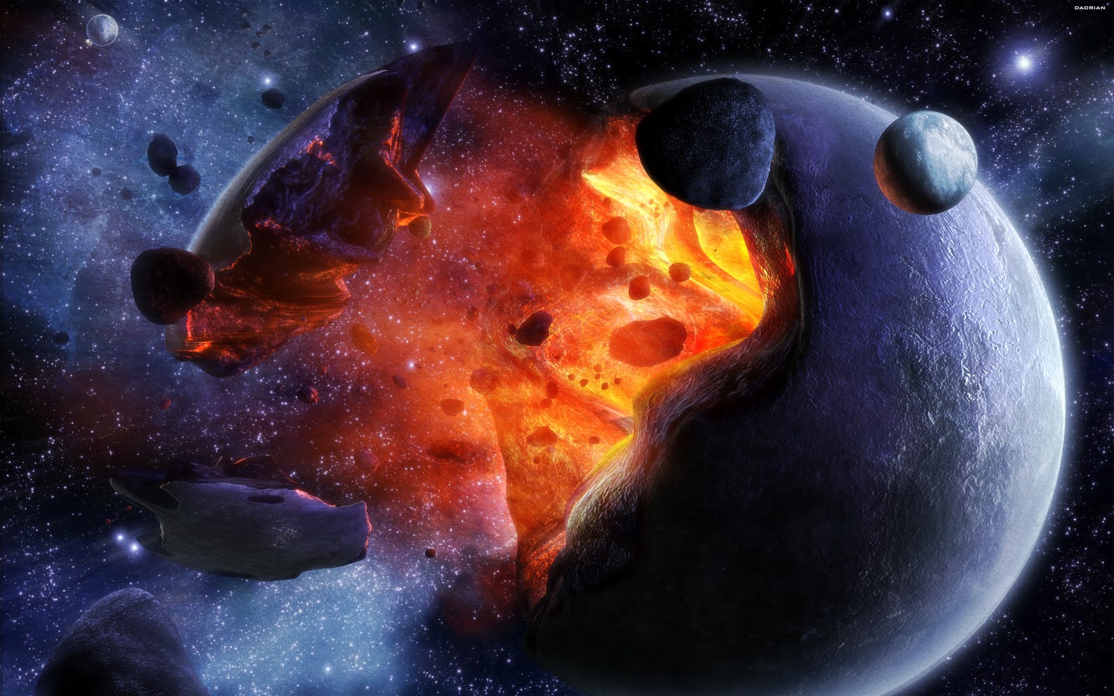 Space Explosion Wallpaper