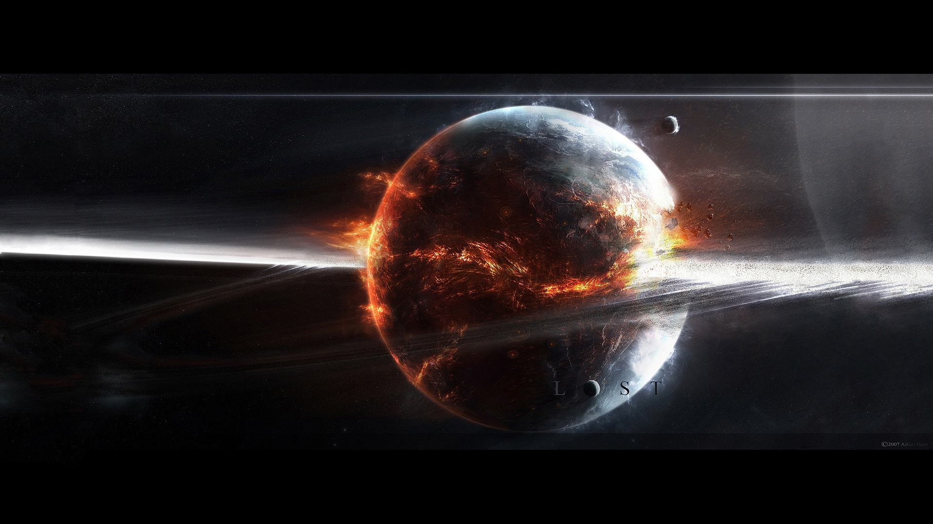 Sci Fi Explosion HD Wallpaper