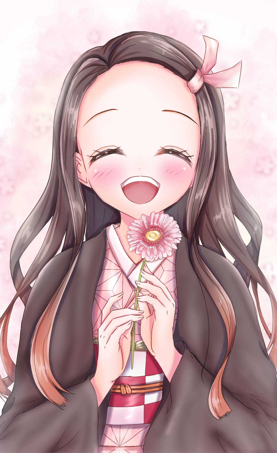 Nezuko Kamado Phone Wallpaper