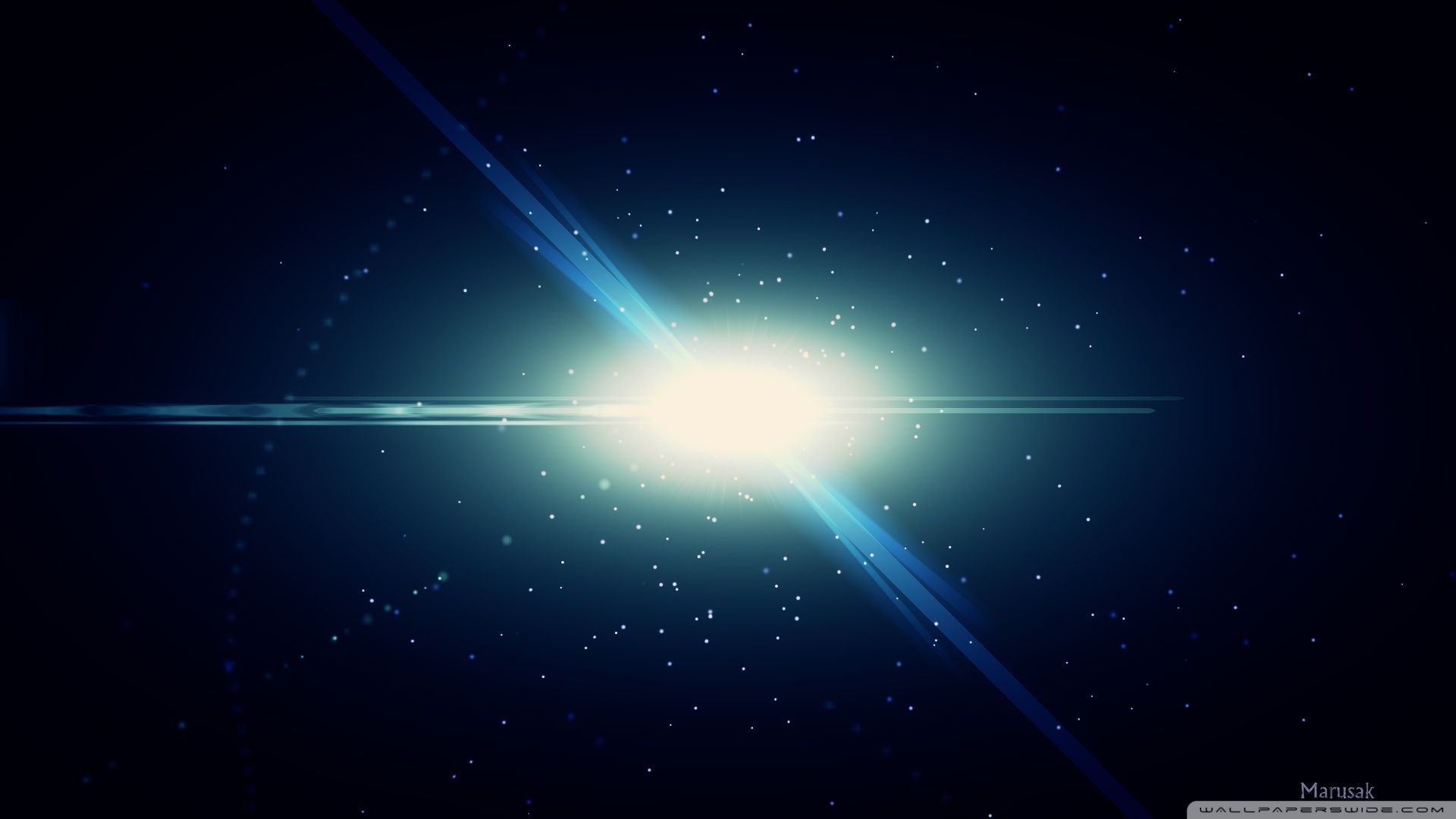 Galaxy Explosion Wallpaper