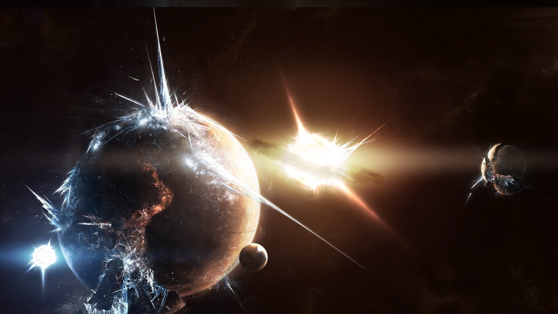 HD Wallpaper. Background. Sci Fi Explosion