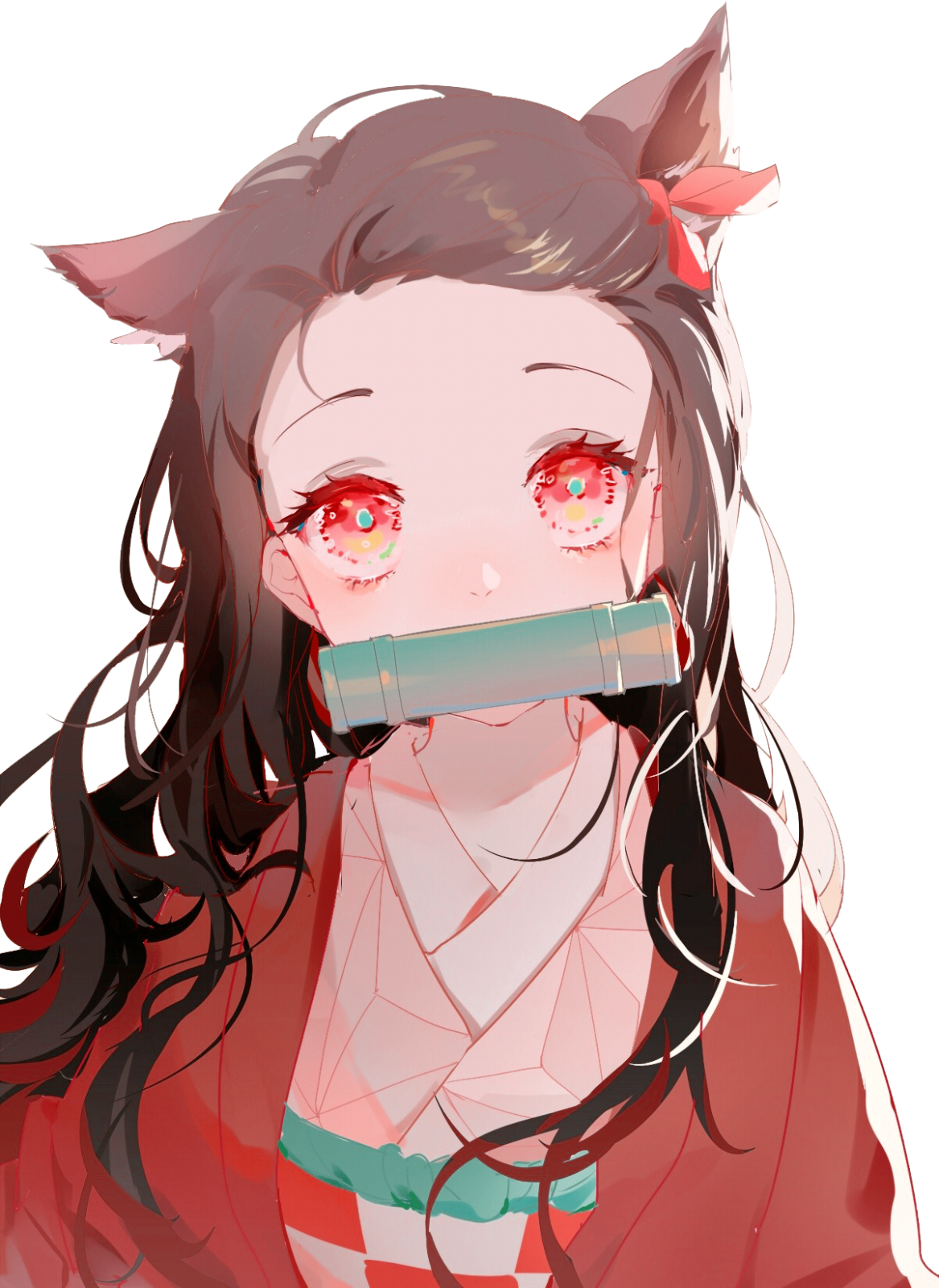 Nezuko V9 Demon Slayer Weatherproof Anime Sticker 6&; Car Decal