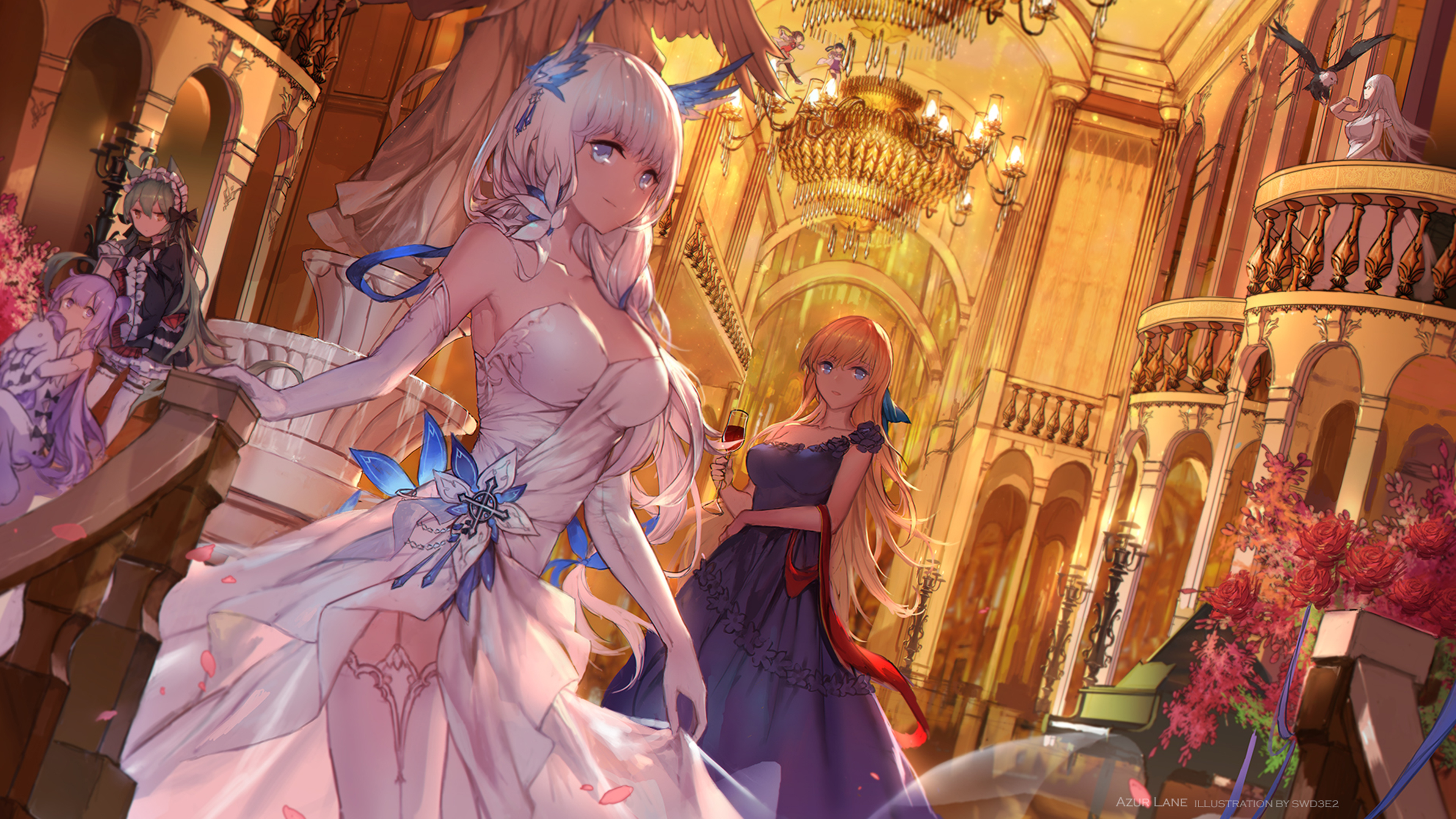 4K Illustrious (Azur Lane) Wallpaper and Background Image