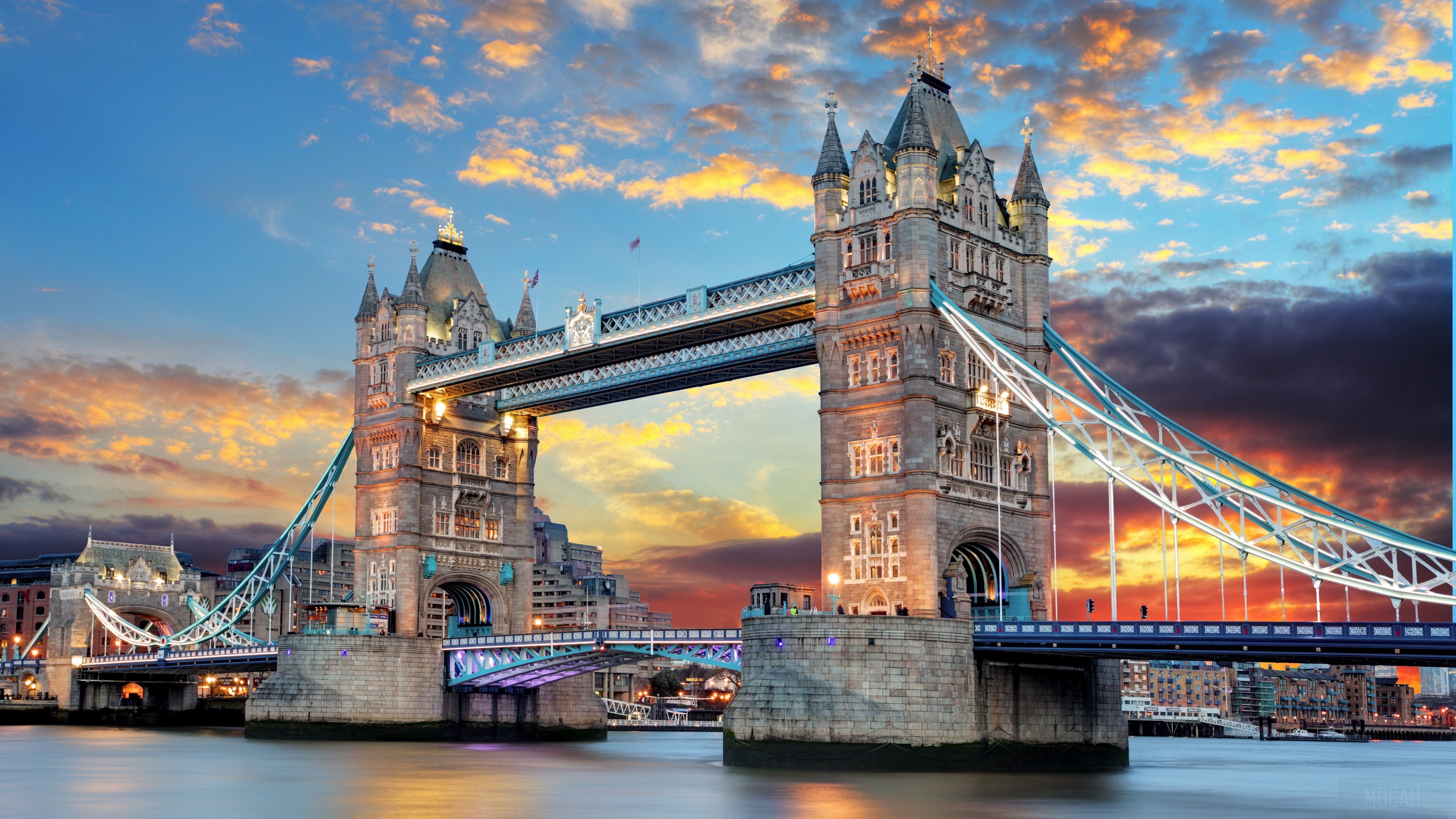 Bridge, England, London, Thames, Tower Bridge 4k Gallery HD Wallpaper