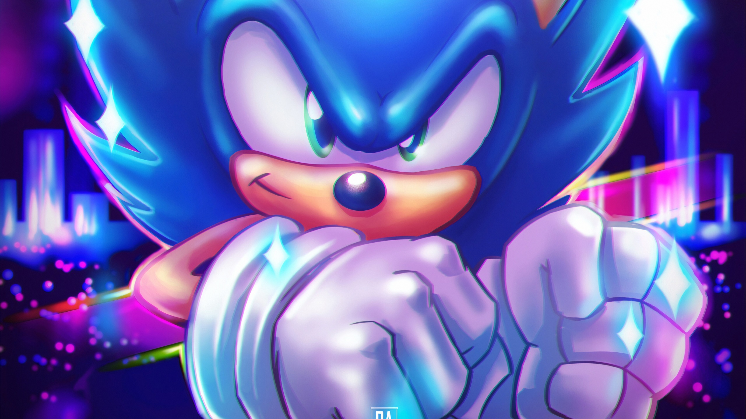 Wallpaper 4k Sonic The Hedgehog Art Wallpaper