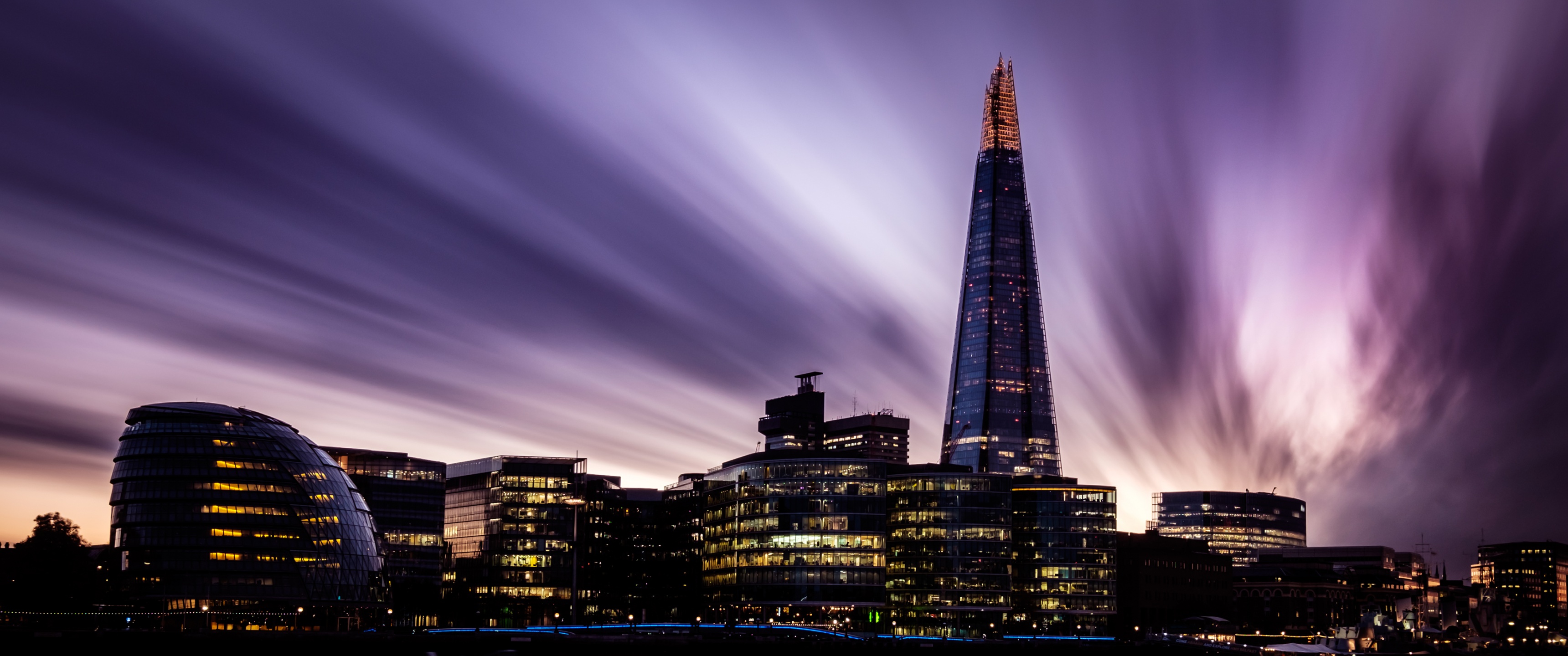 The Shard Wallpaper 4K, London, England