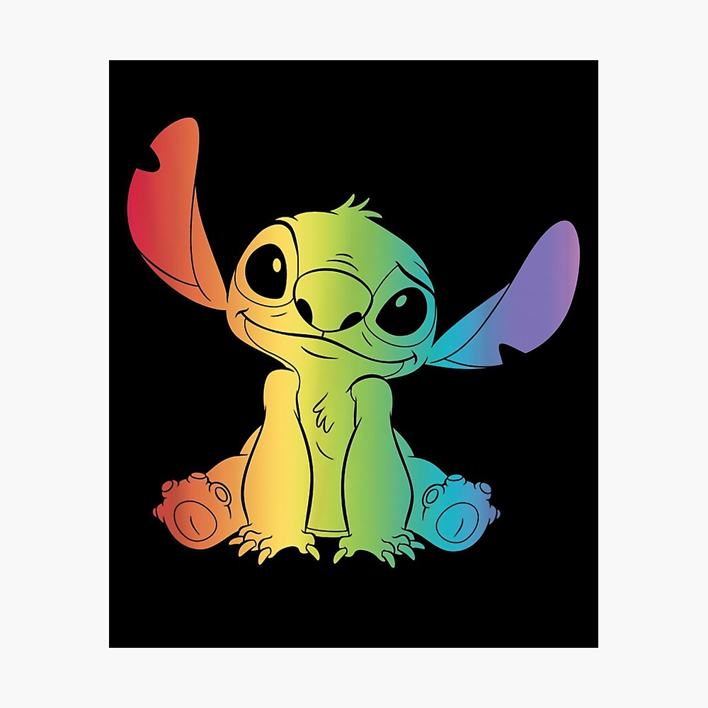 Rainbow Stitch Poster