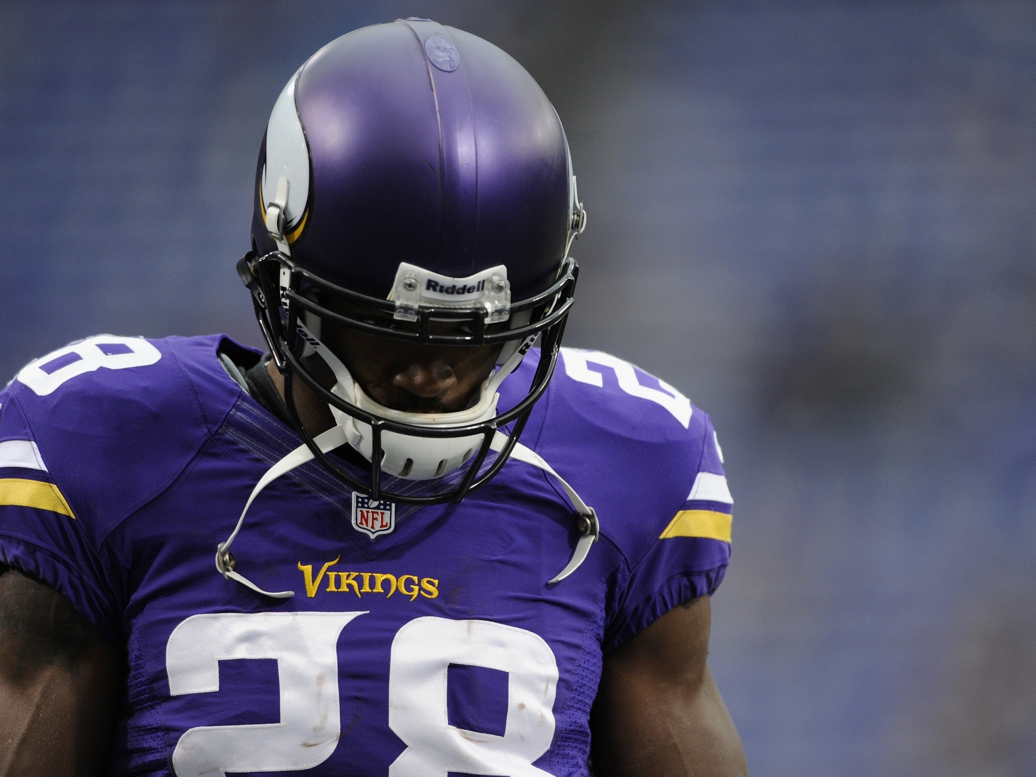 Wallpaper 4k adrian peterson, minnesota vikings, american football 4k Wallpaper