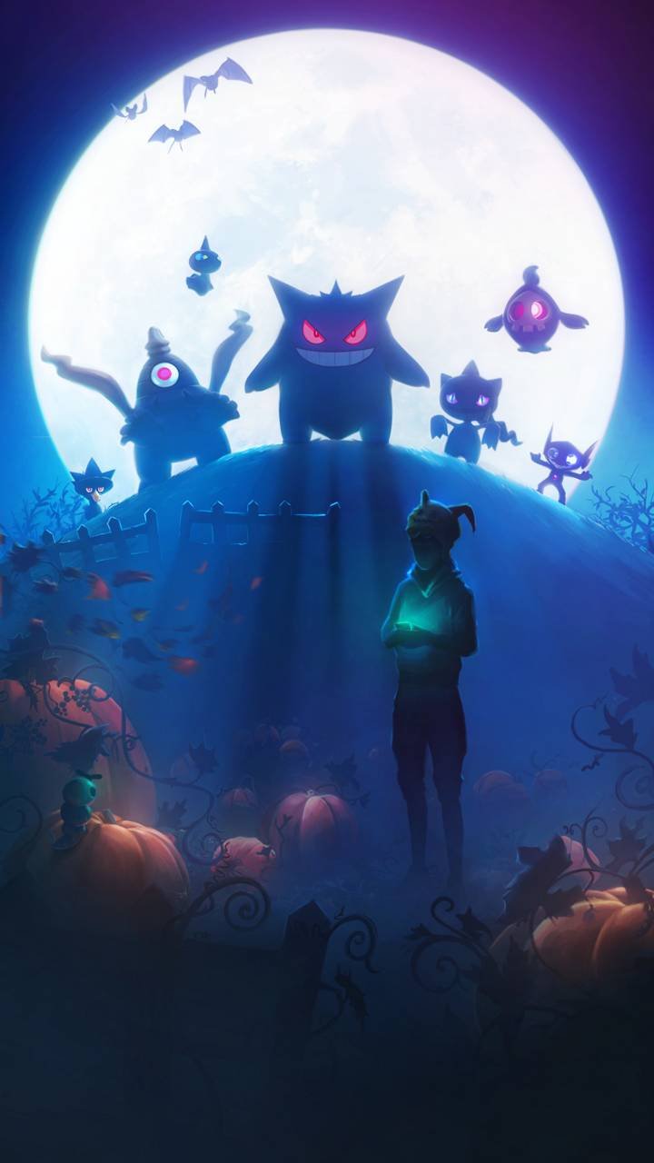 Pokemon halloween Wallpaper Download