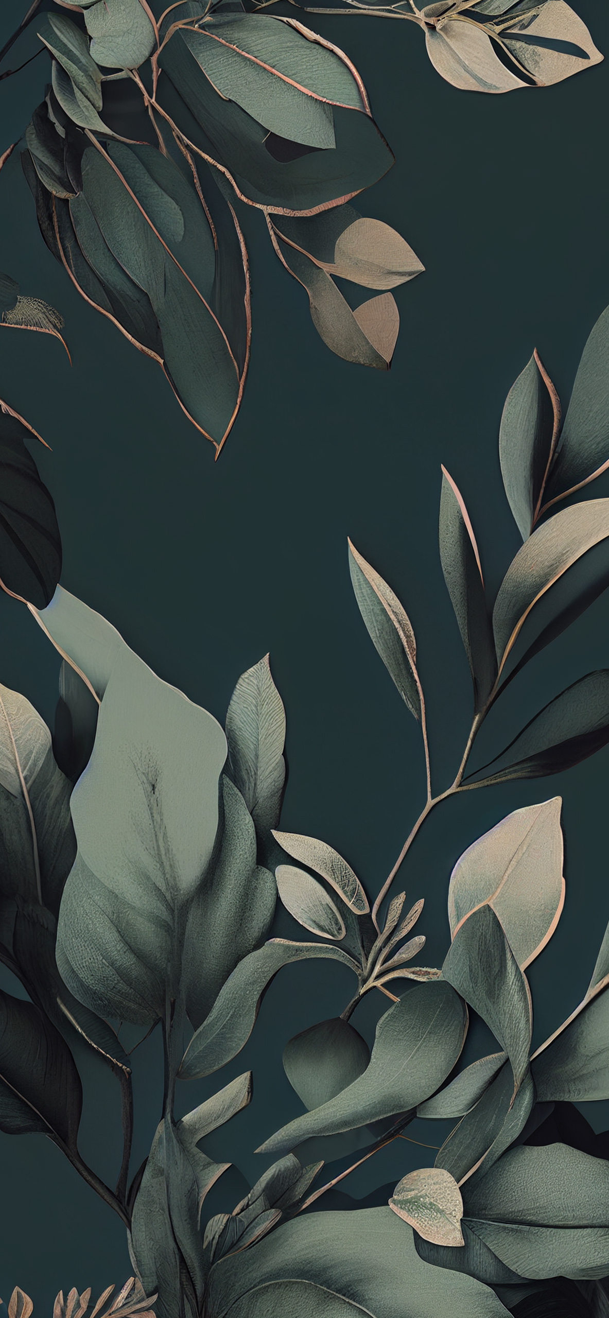 Tree Leaves Sage Green Wallpaper Sage Green Wallpaper