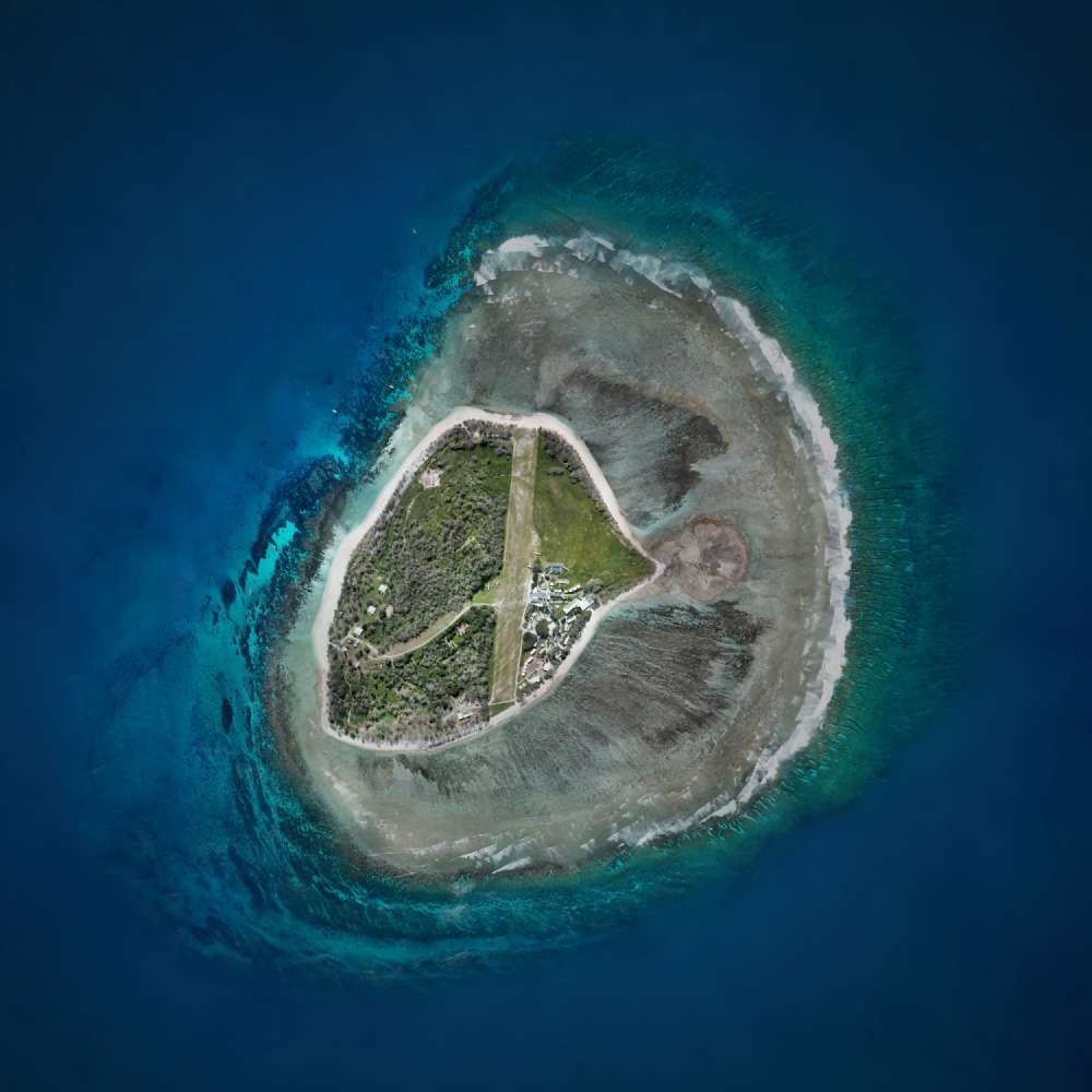 Lady Elliot Island Gigapixel Drone Mosaic Map