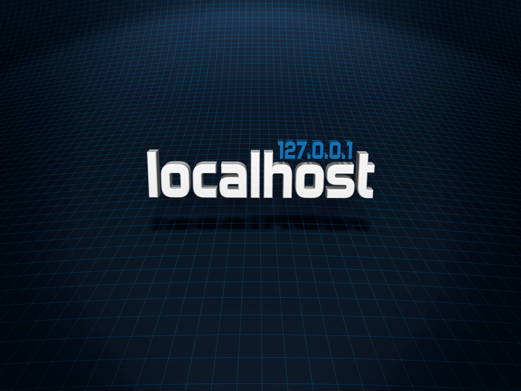 localhost, abstract 3D