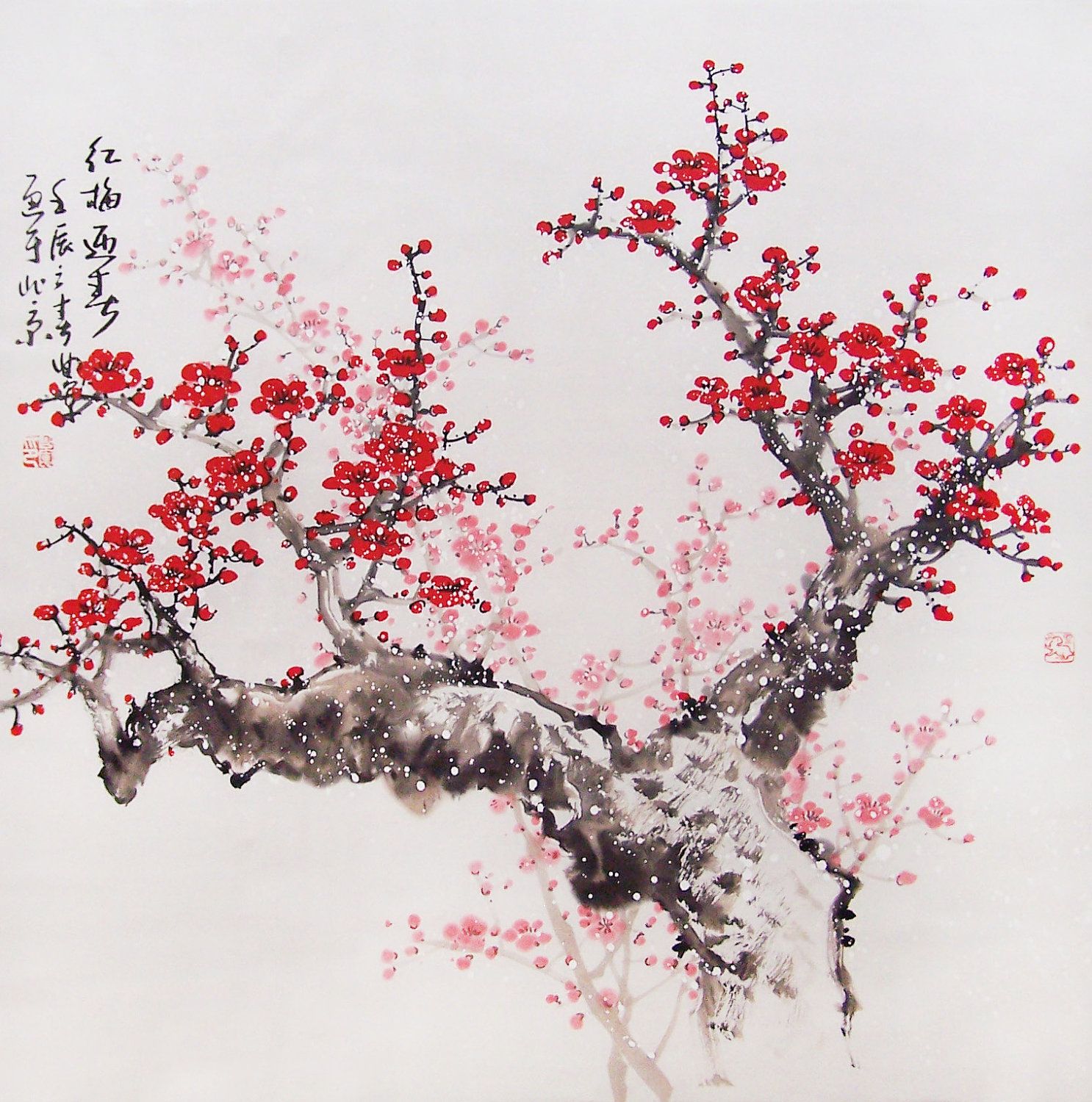 Cherry Blossom Art Wallpaper