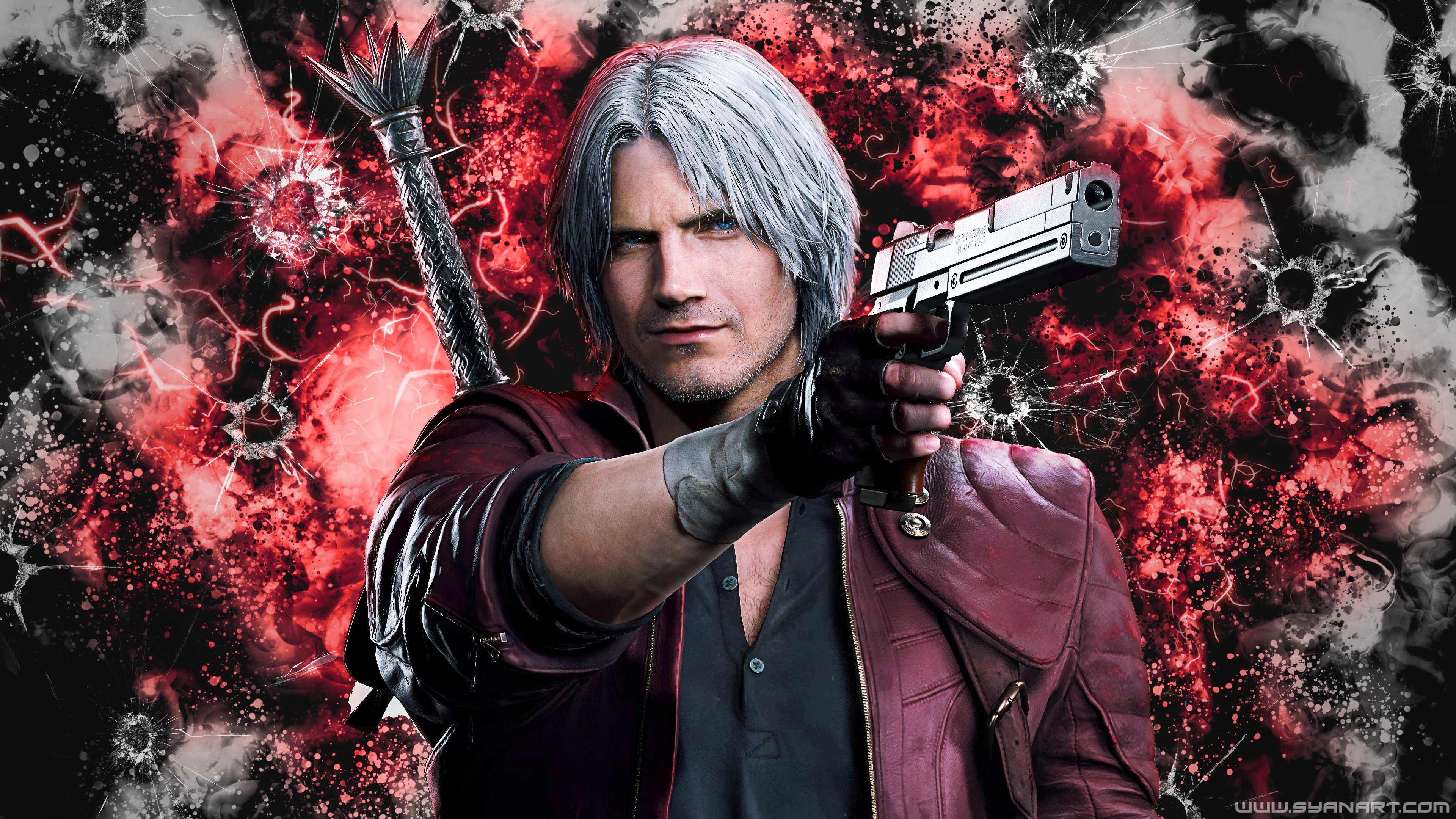 Dante Sparda Wallpapers - Wallpaper Cave, image size:3840x2160