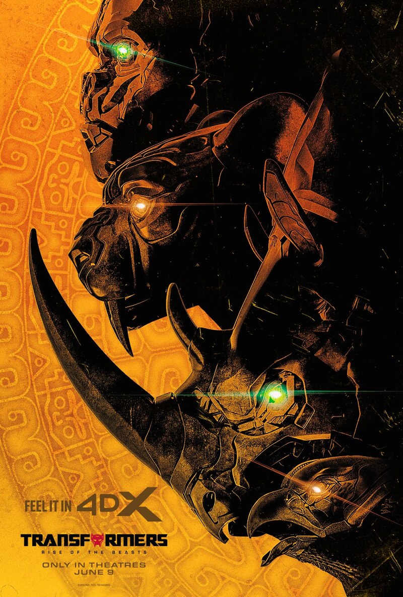 4DX Immersive Poster for Transformers Rise: Of The Beasts