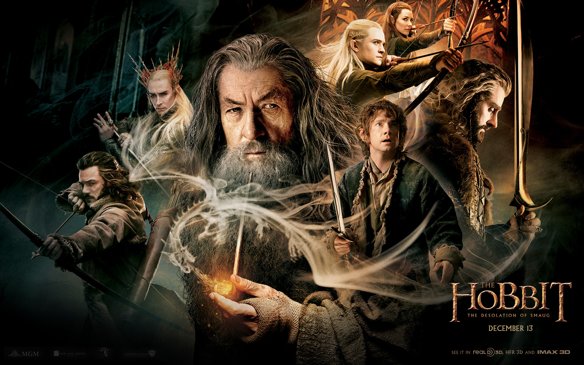The Hobbit: The Desolation of Smaug HD Wallpaper