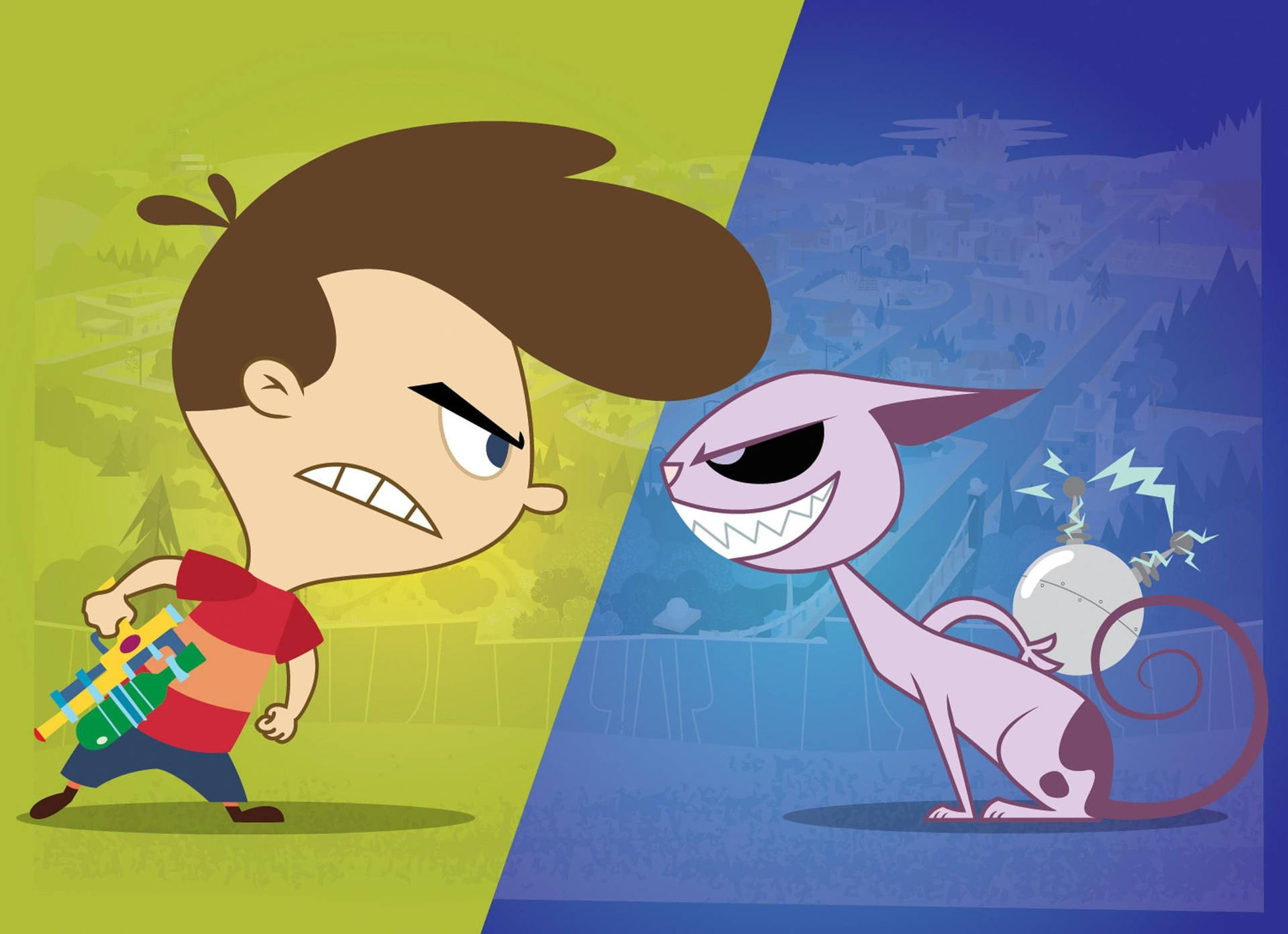 Download Disney XD Kid Vs Kat Wallpaper