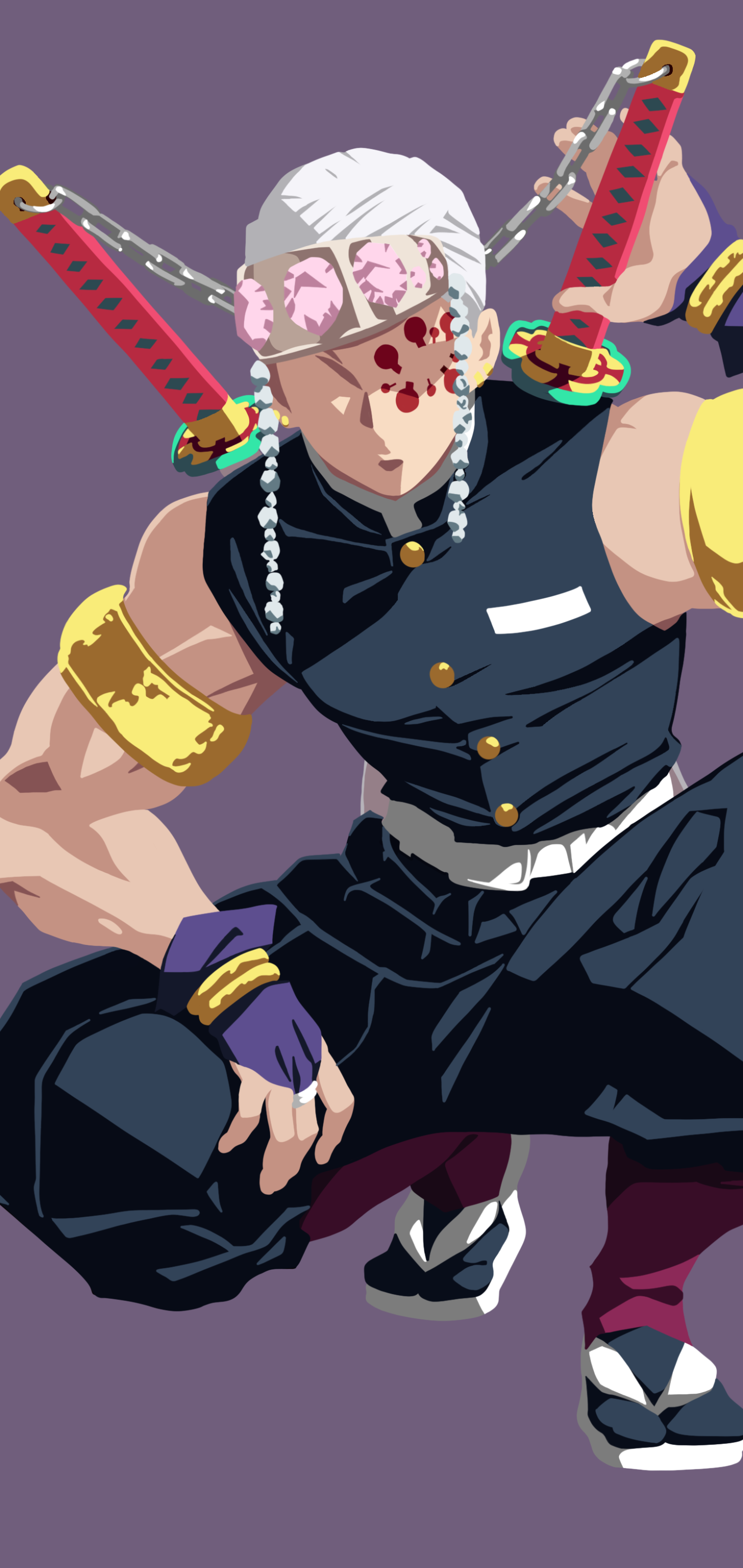 Uzui Minimalist Wallpaper