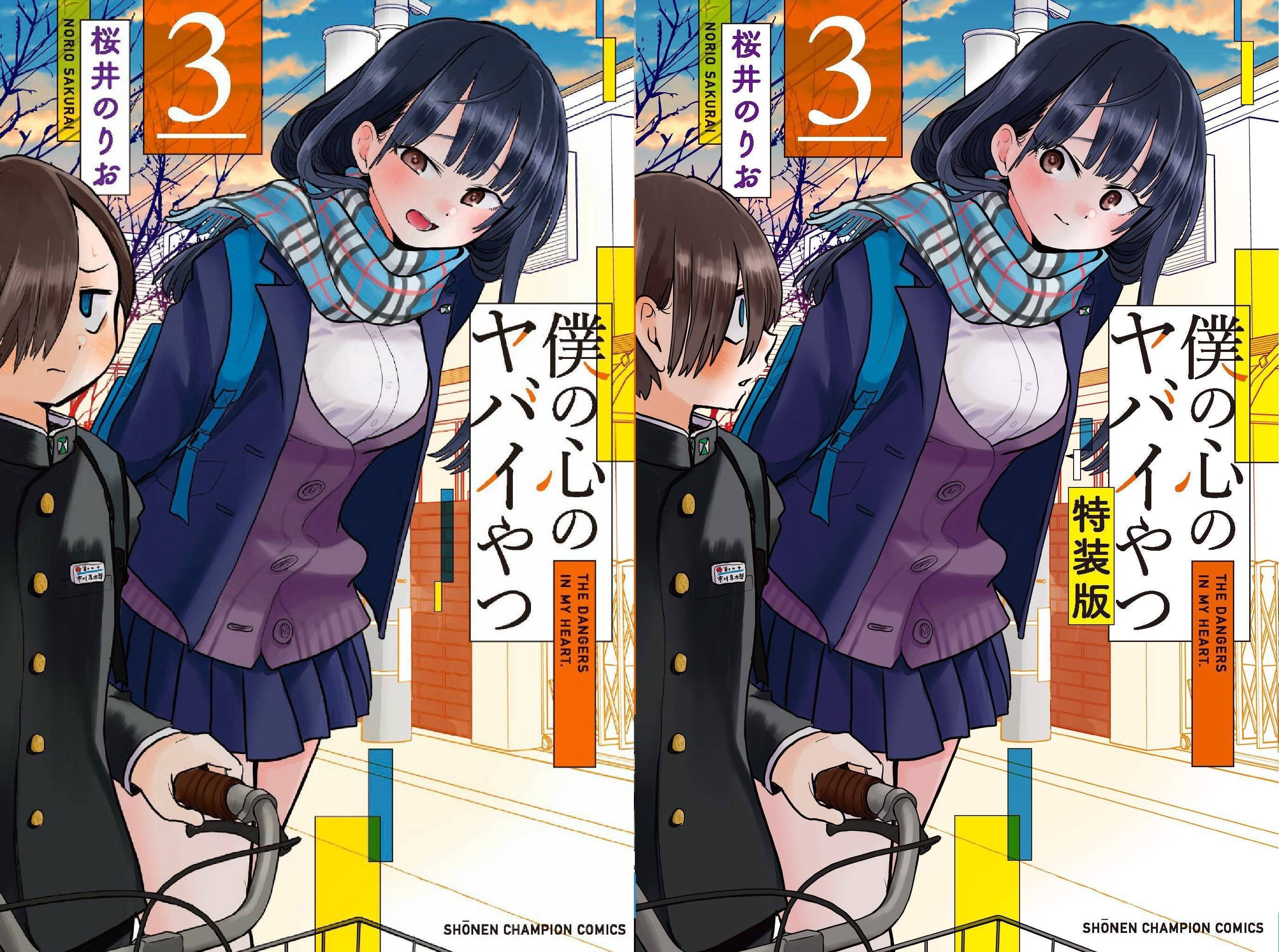 Art Boku no Kokoro no Yabai Yatsu 3 covers (Regular & Special Edition)