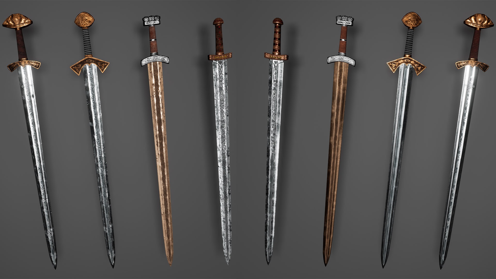 Viking Weapons and Shields Kit in Weapons
