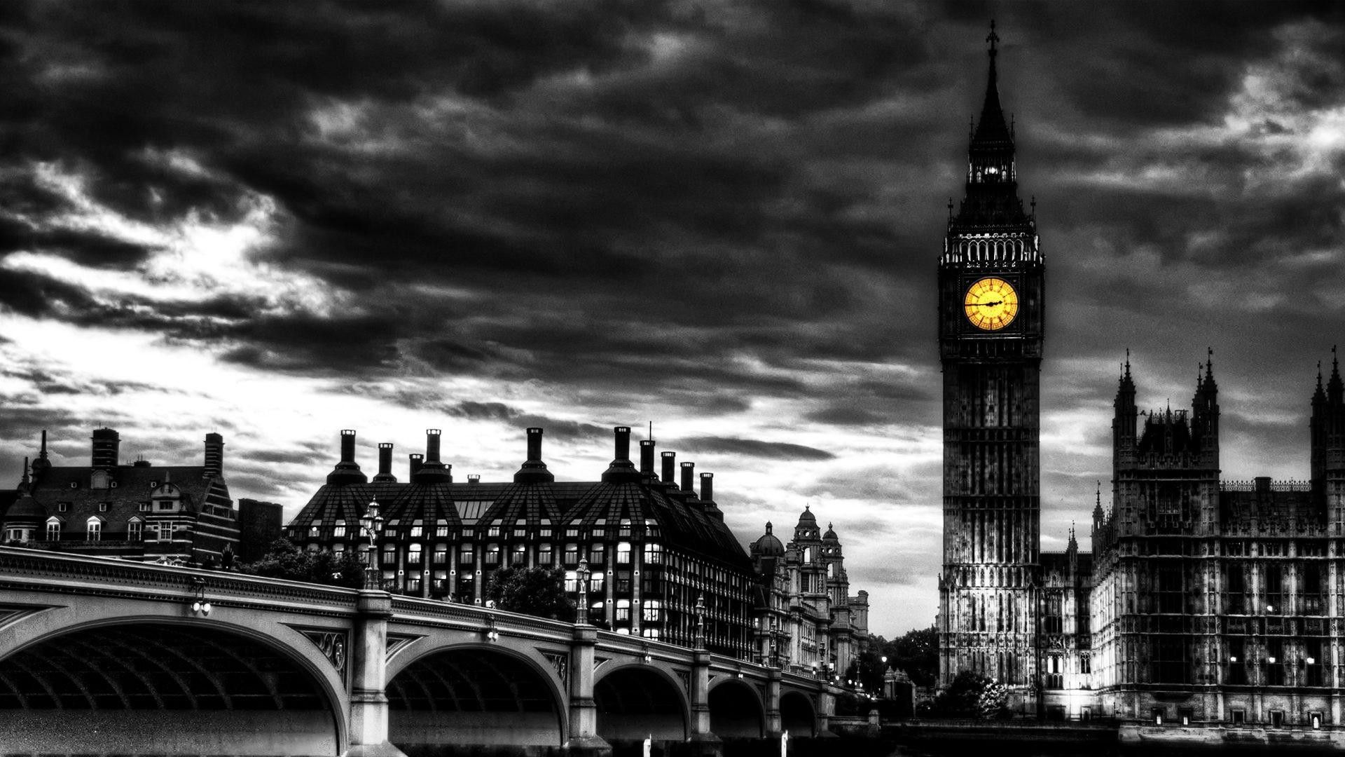 Black and White London Wallpaper Free Black and White London Background
