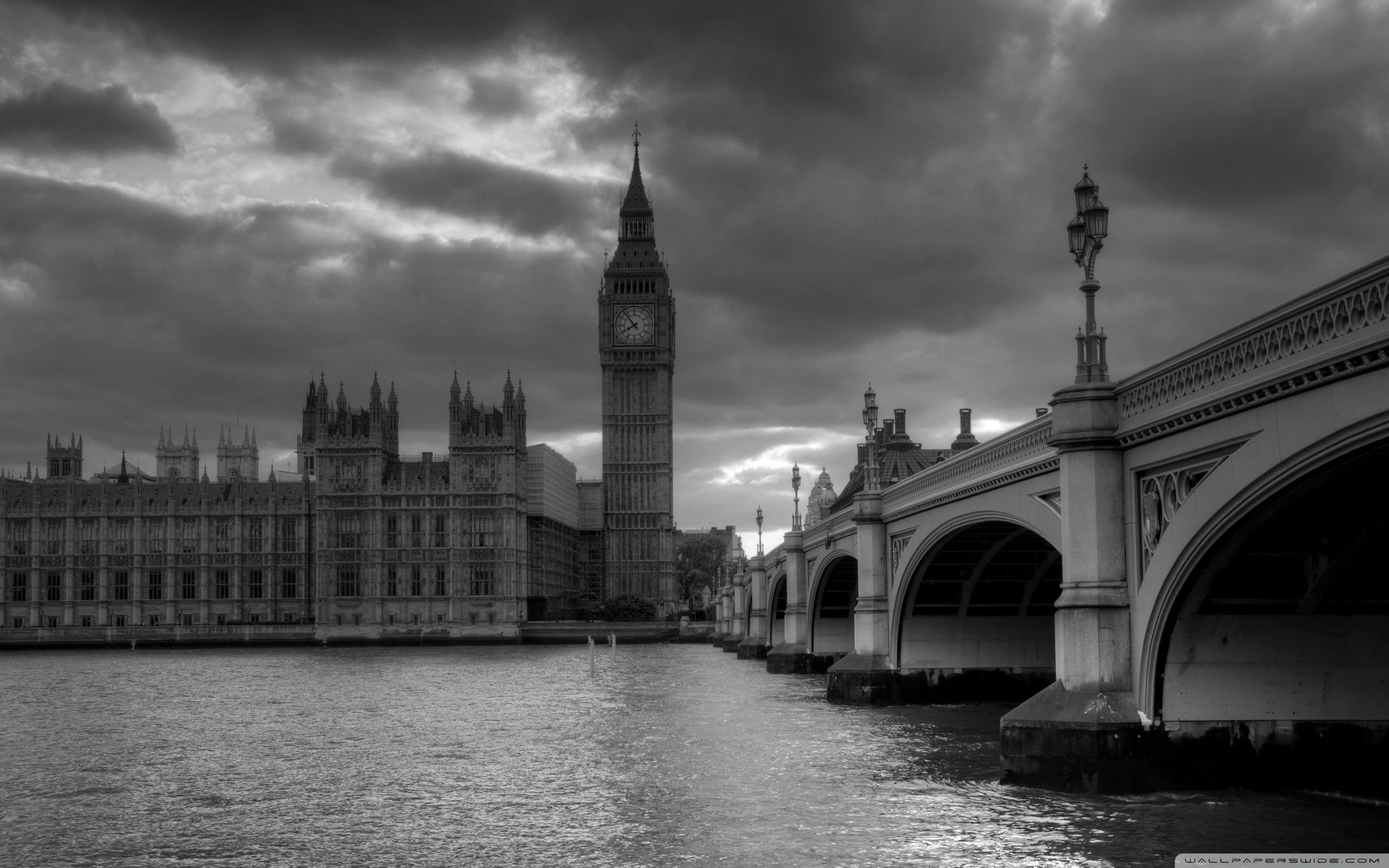 London Black and White Wallpaper Free London Black and White Background