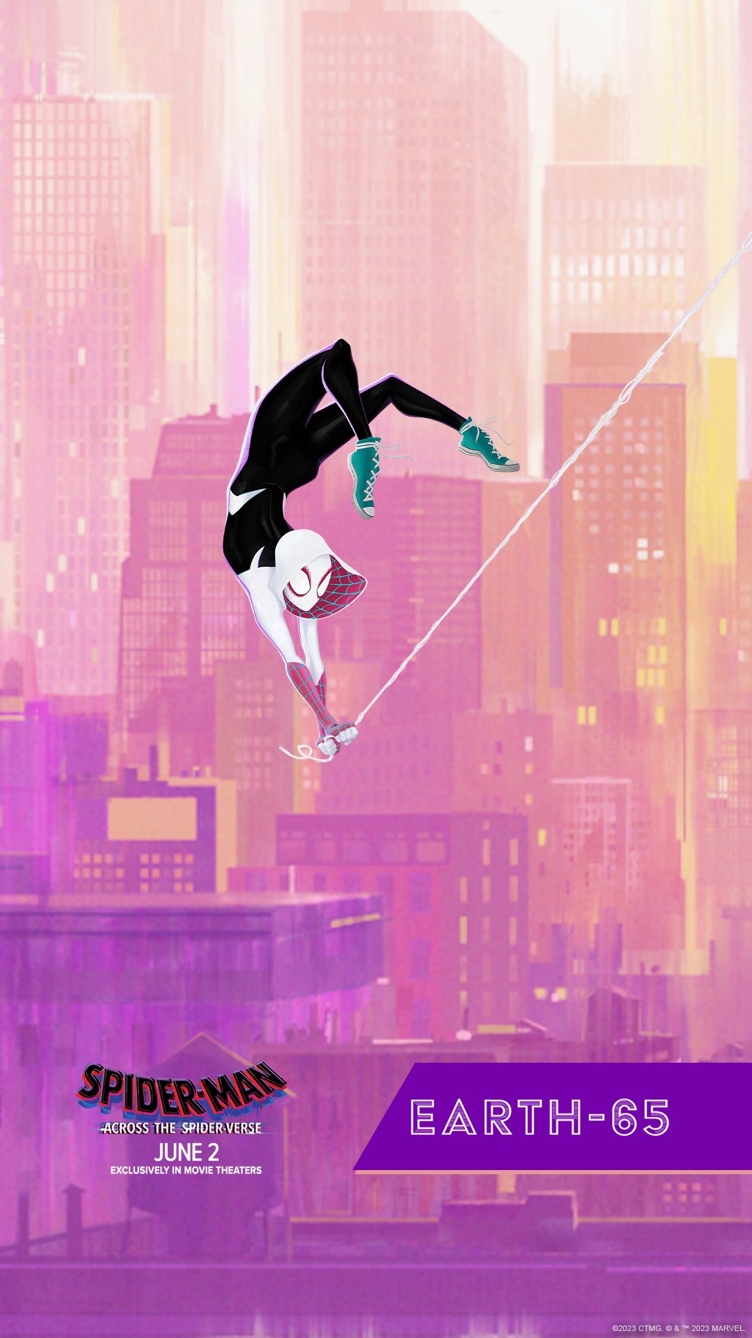 Spider Man News Are Some Across The Spider Verse Wallpaper That Was Sent To People Who Have Opted In To The Spider Society Promotion