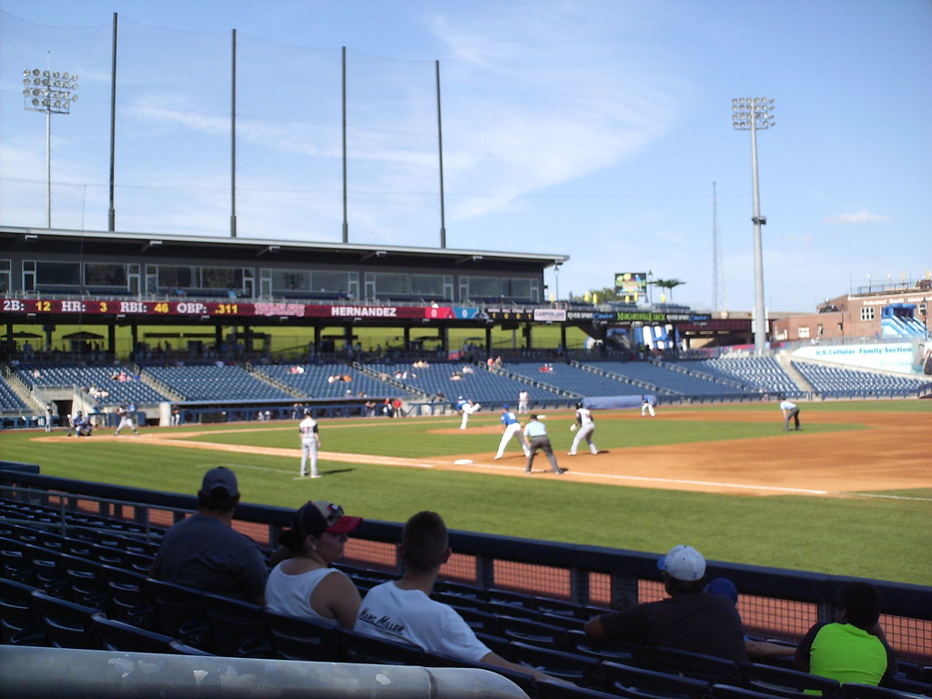 Tulsa 26. The Tulsa Drillers on the field during a game