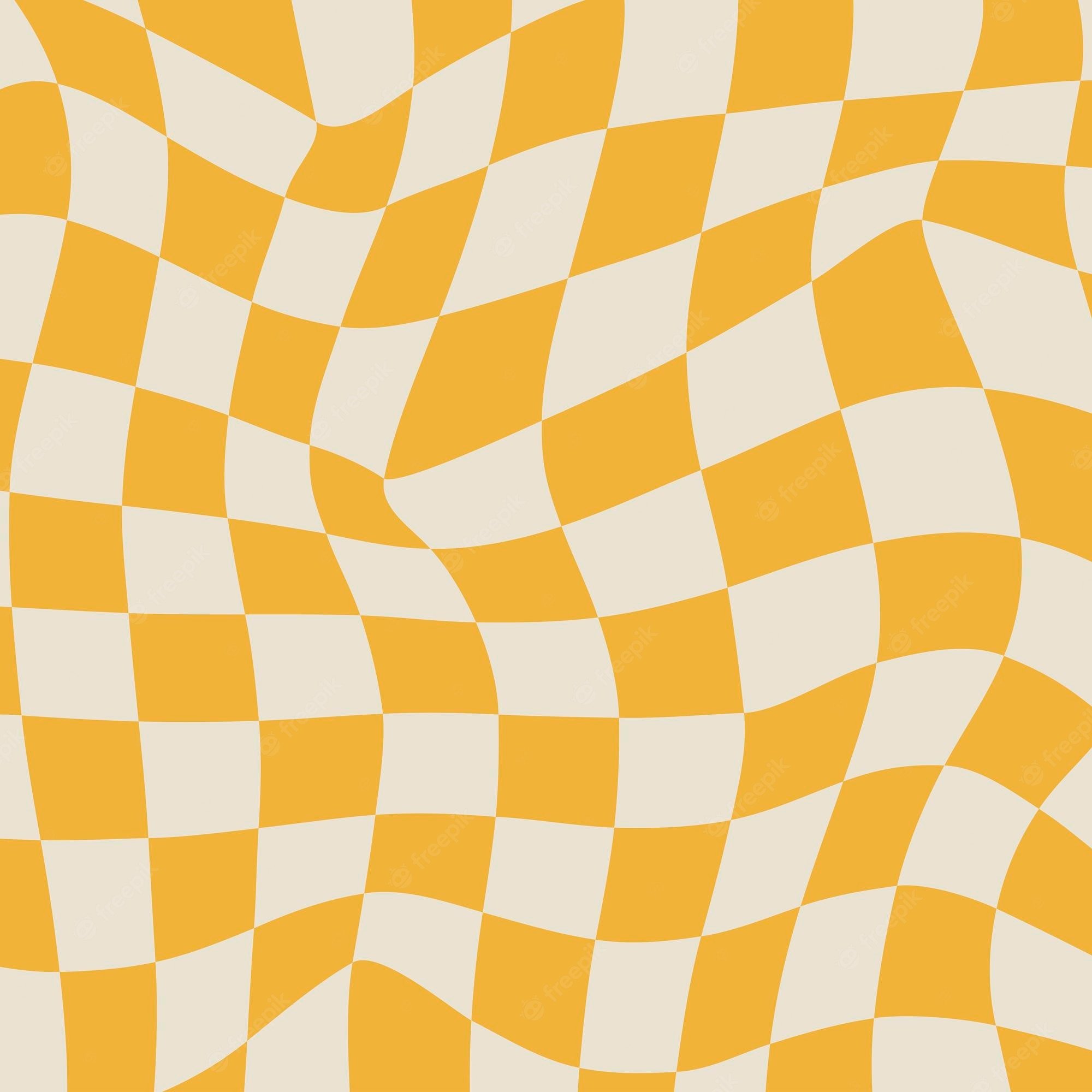 Yellow Y2k Wallpaper