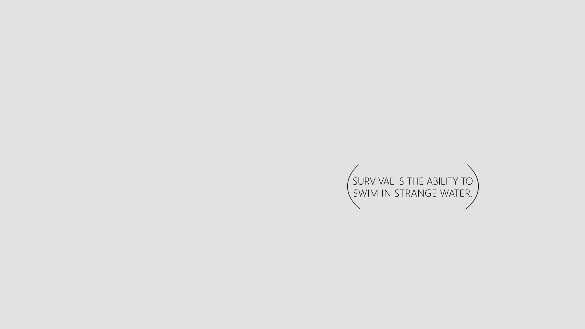 Download Survival Quotes Minimalist Aesthetic Laptop Wallpaper