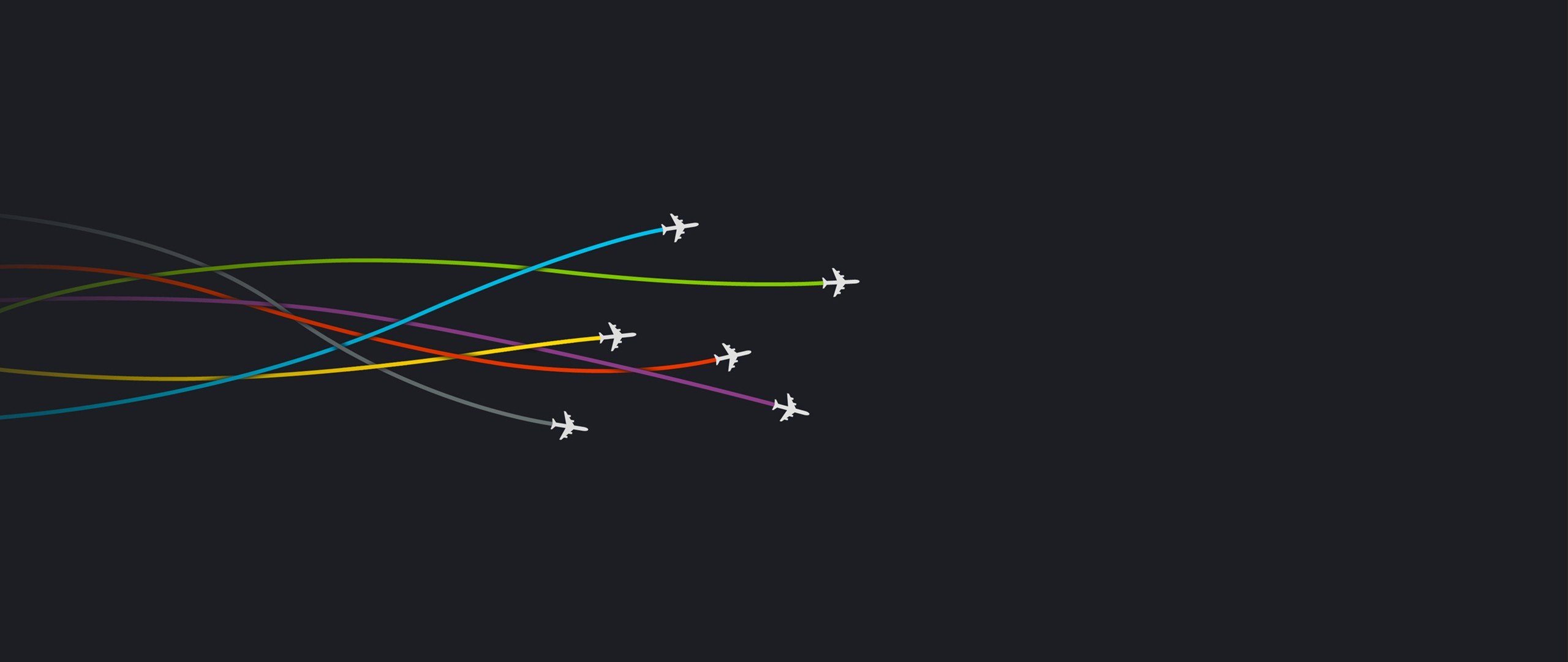 2560x1080 minimalism lines Gallery HD Wallpaper