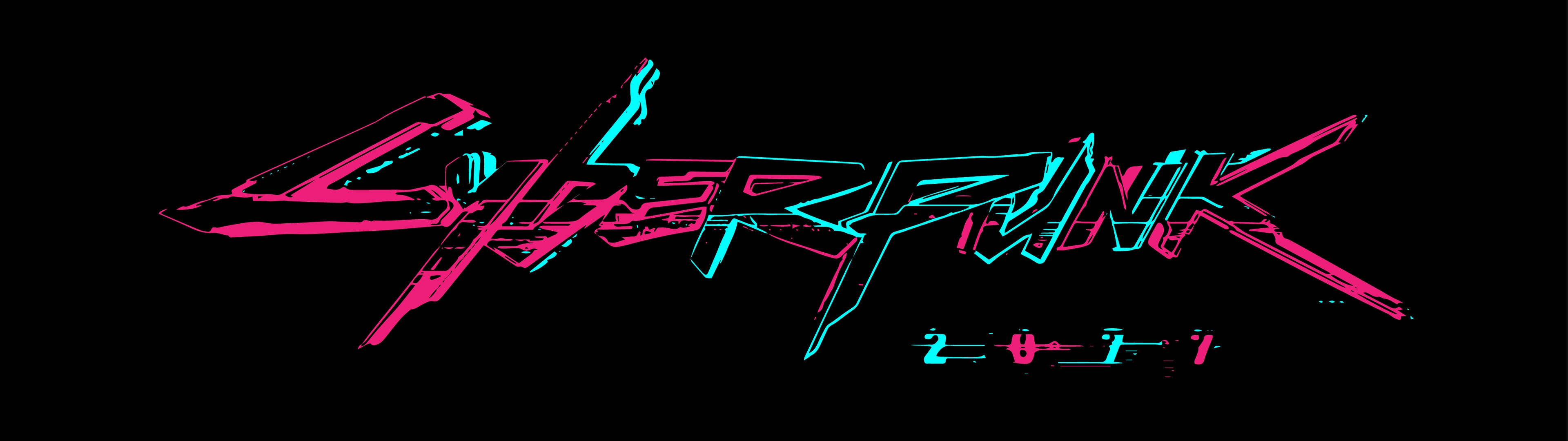 Cyberpunk 2077 Wallpaper 4K, Neon, Black background