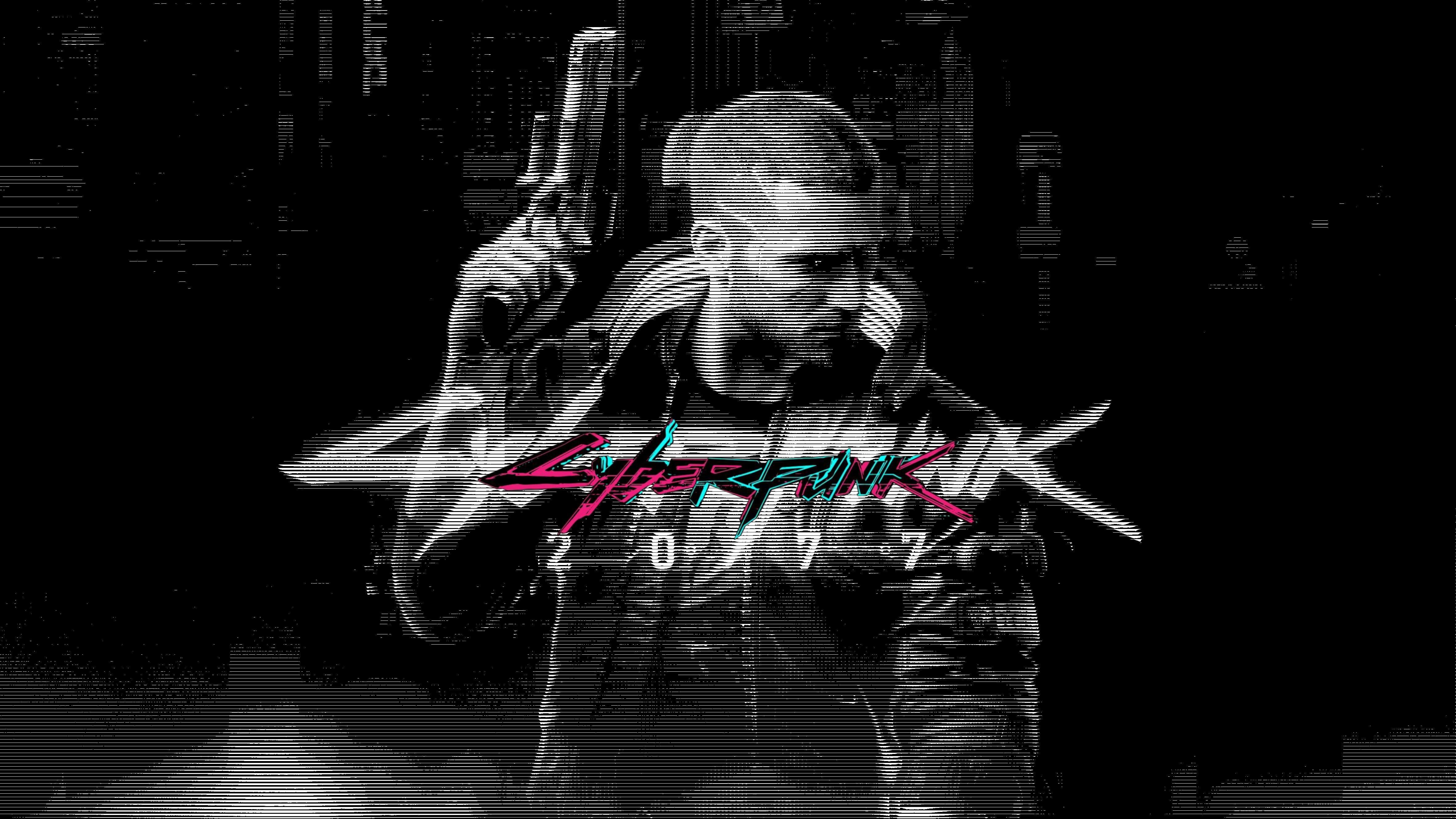 Black Cyberpunk Wallpaper