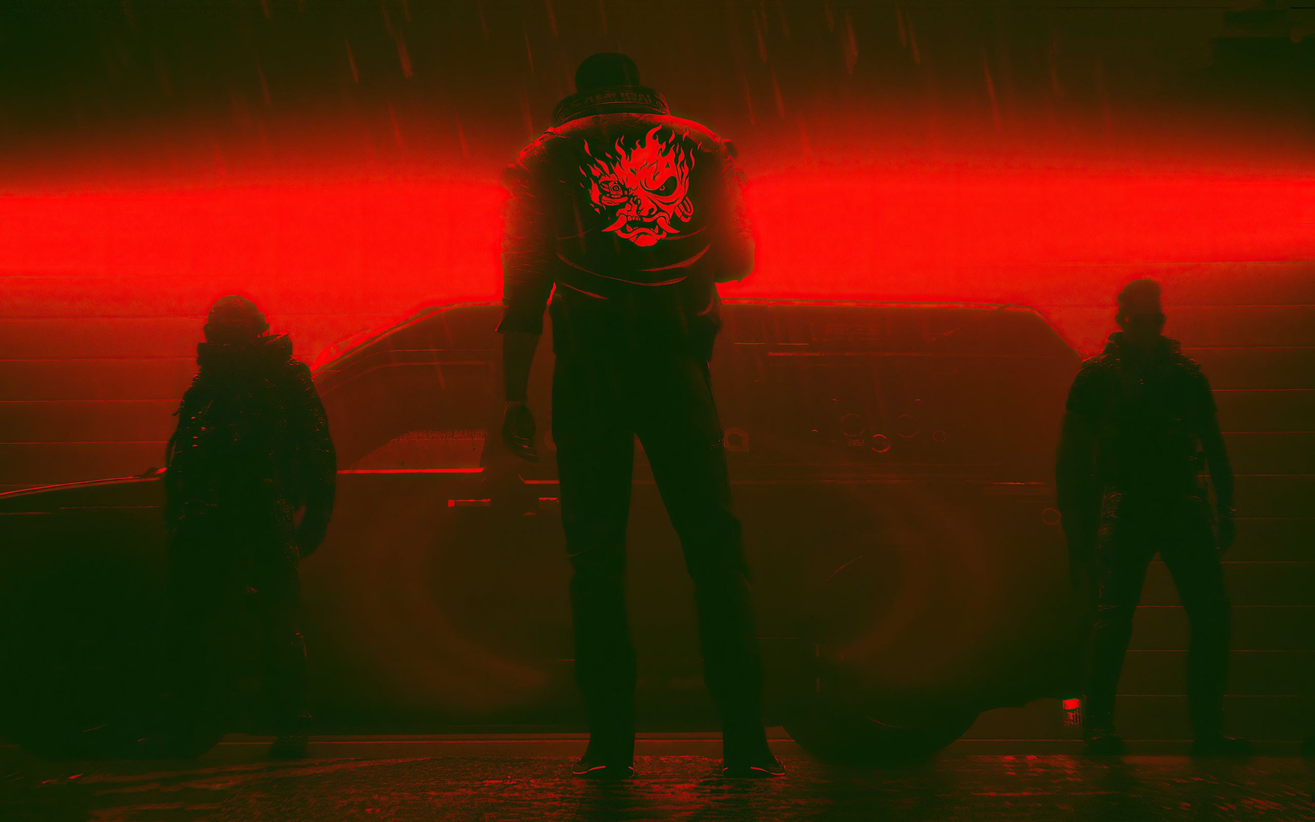 cyberpunk 2077 mafia 5k MacBook Air Wallpaper Download