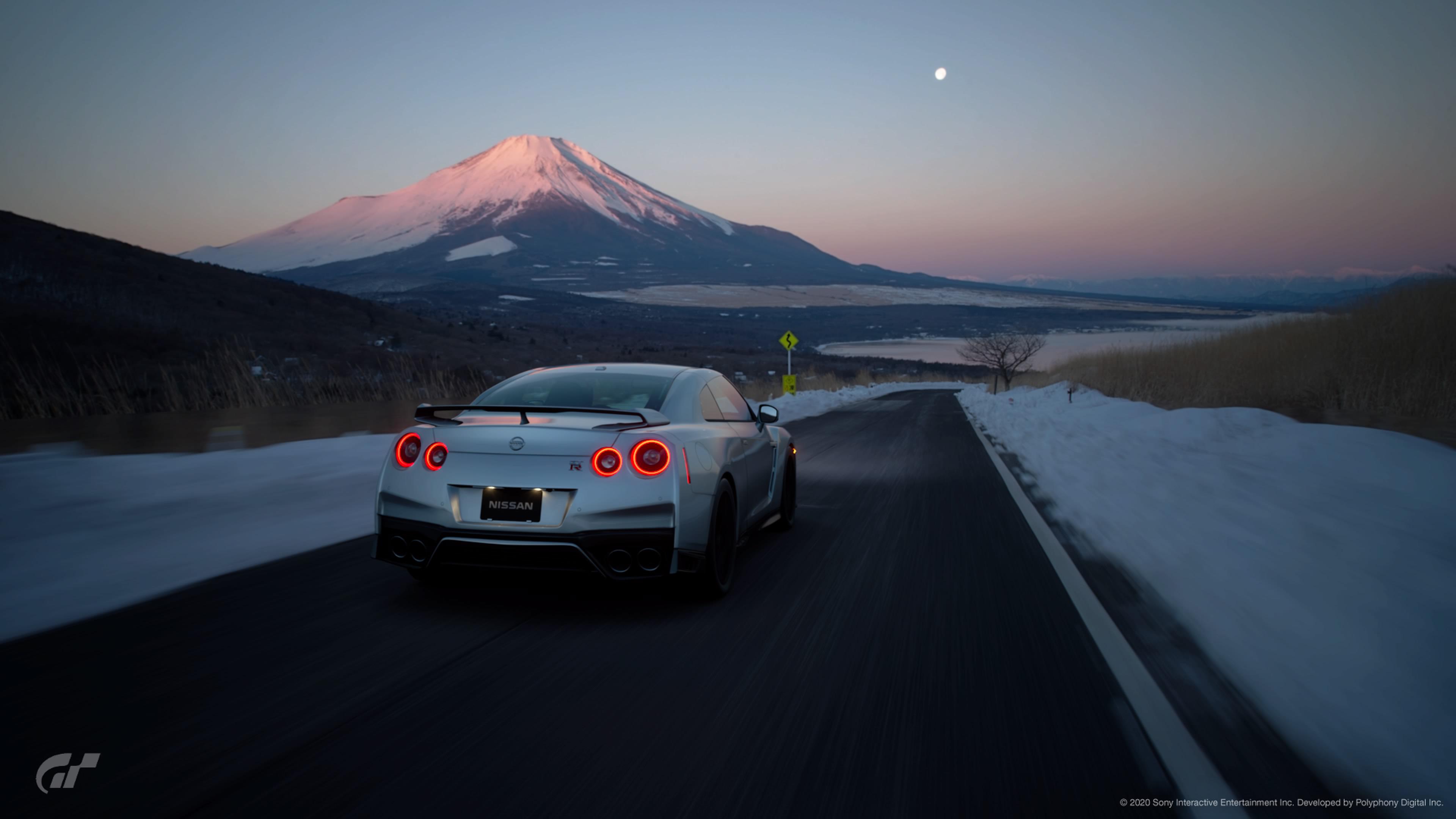 Gran Turismo Sport Mount Fuji Landcape 4K wallpaper